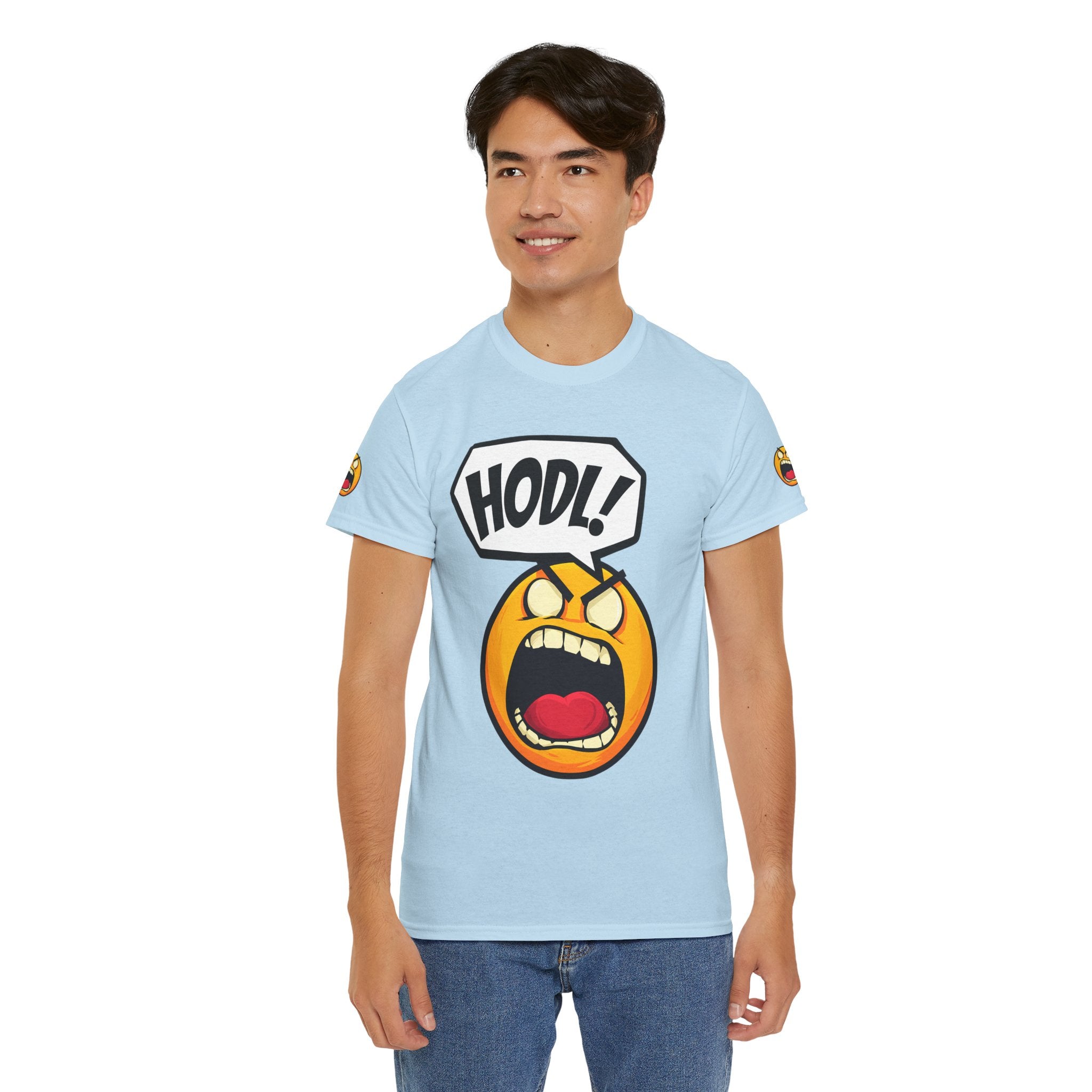 Bits Please HODL Collection, Heavy Cotton Tee, Unisex