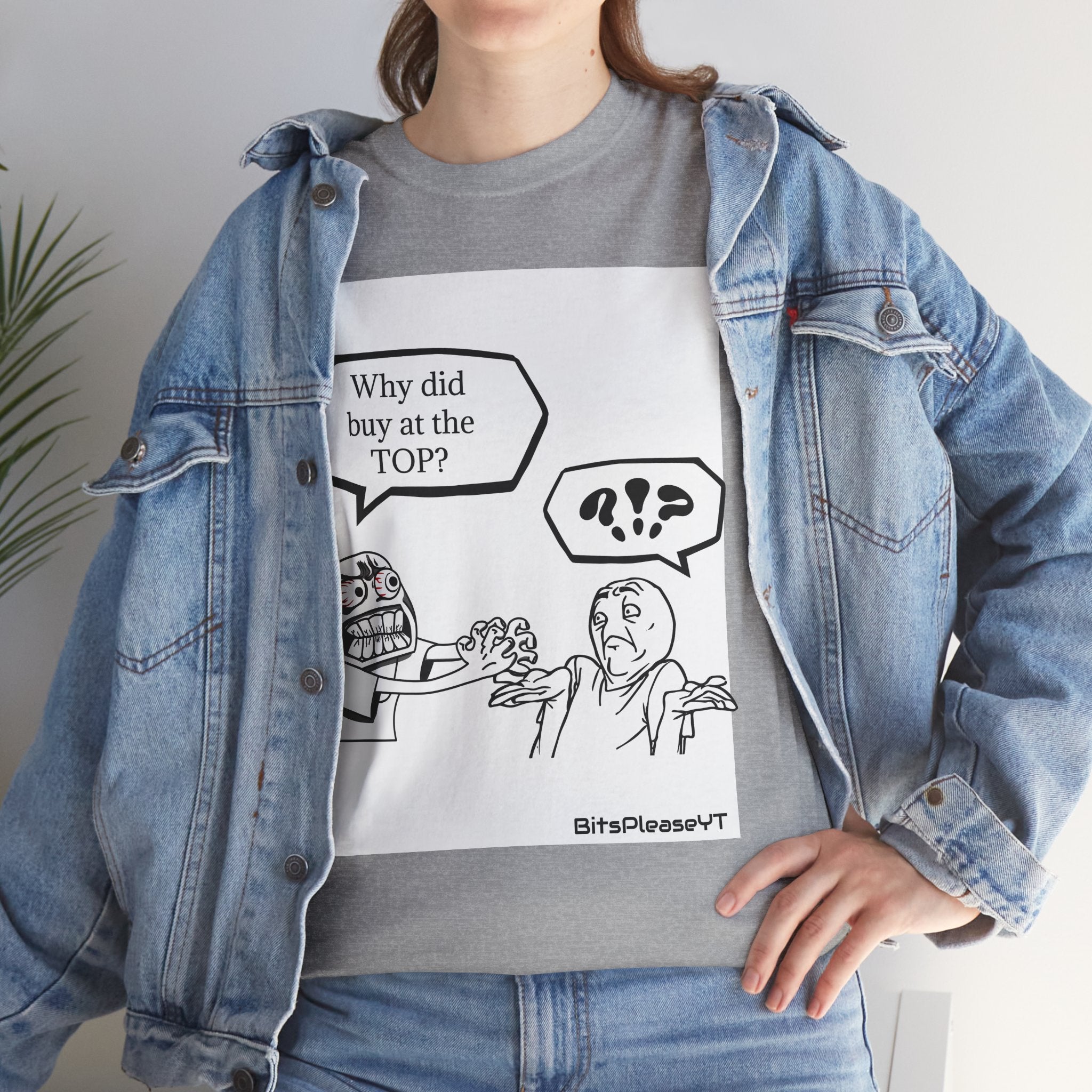 Meme T-Shirt Collection Created by Bits Please, Heavy Cotton Tee, Unisex