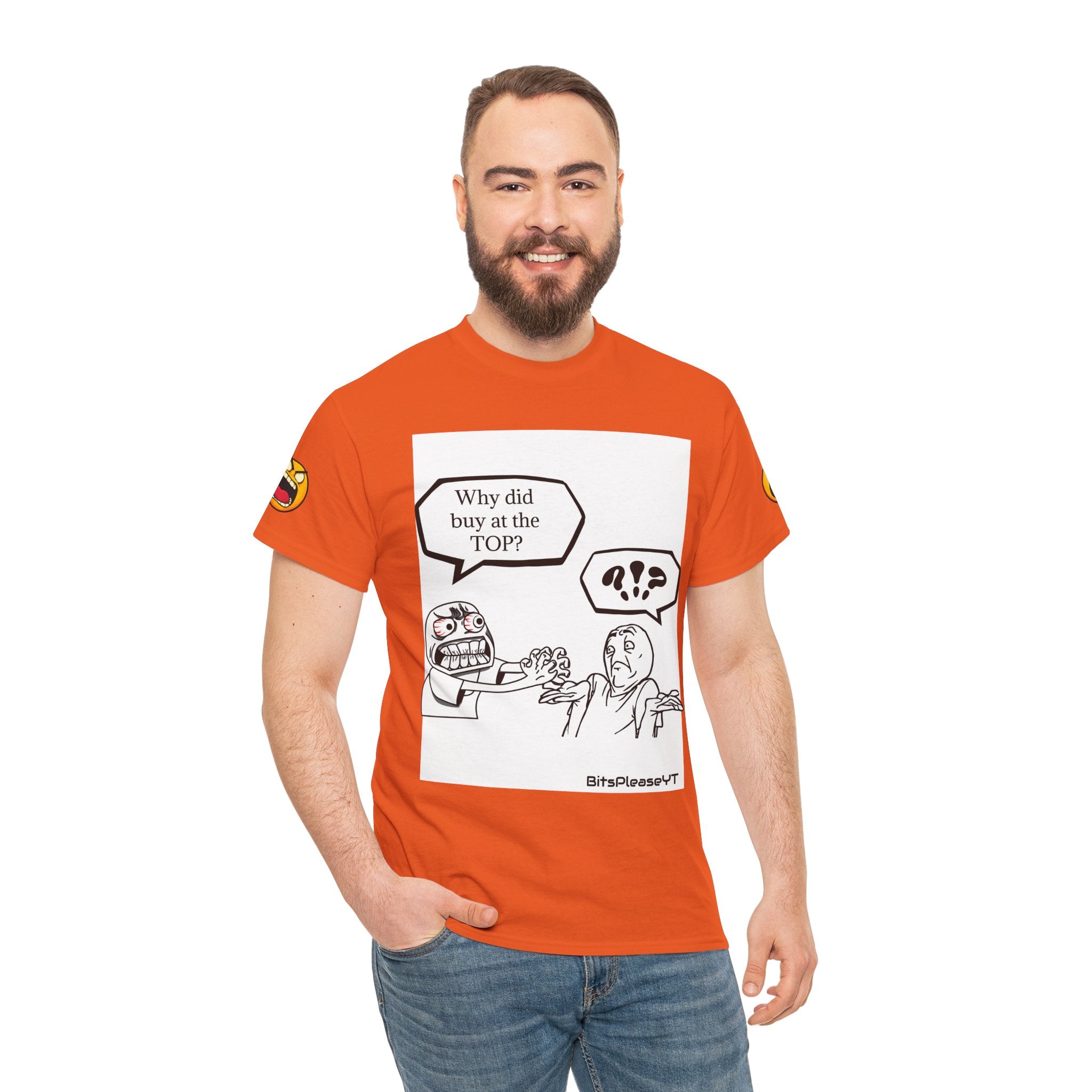 Meme T-Shirt Collection Created by Bits Please, Heavy Cotton Tee, Unisex
