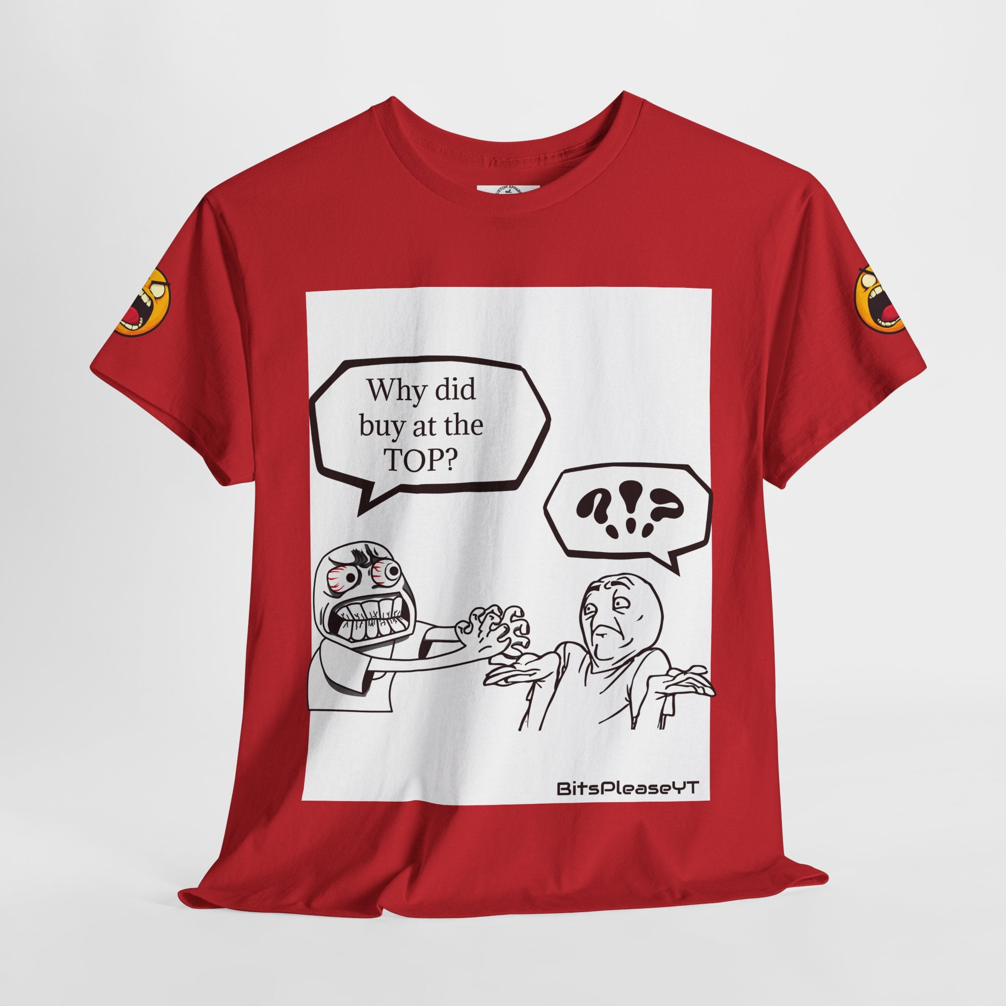 Meme T-Shirt Collection Created by Bits Please, Heavy Cotton Tee, Unisex