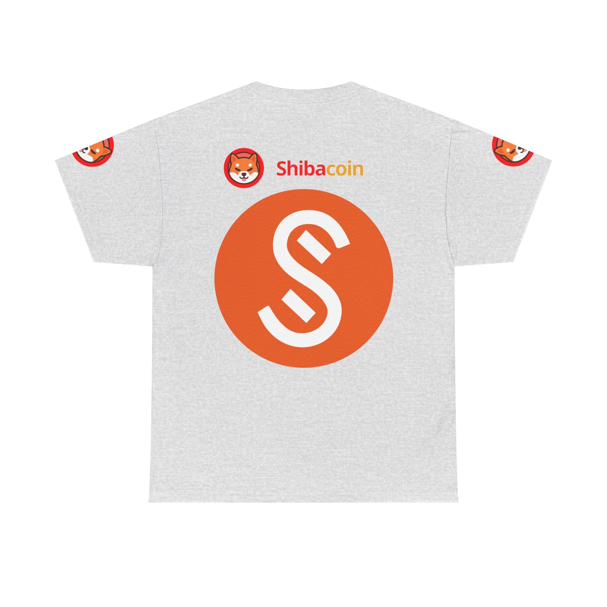 Official SHIC Unisex Heavy Cotton Tee | Crypto Fan Shirt, Doge Coin Tee, Casual Wear, Gift for Crypto Enthusiasts, Unique T-Shirt