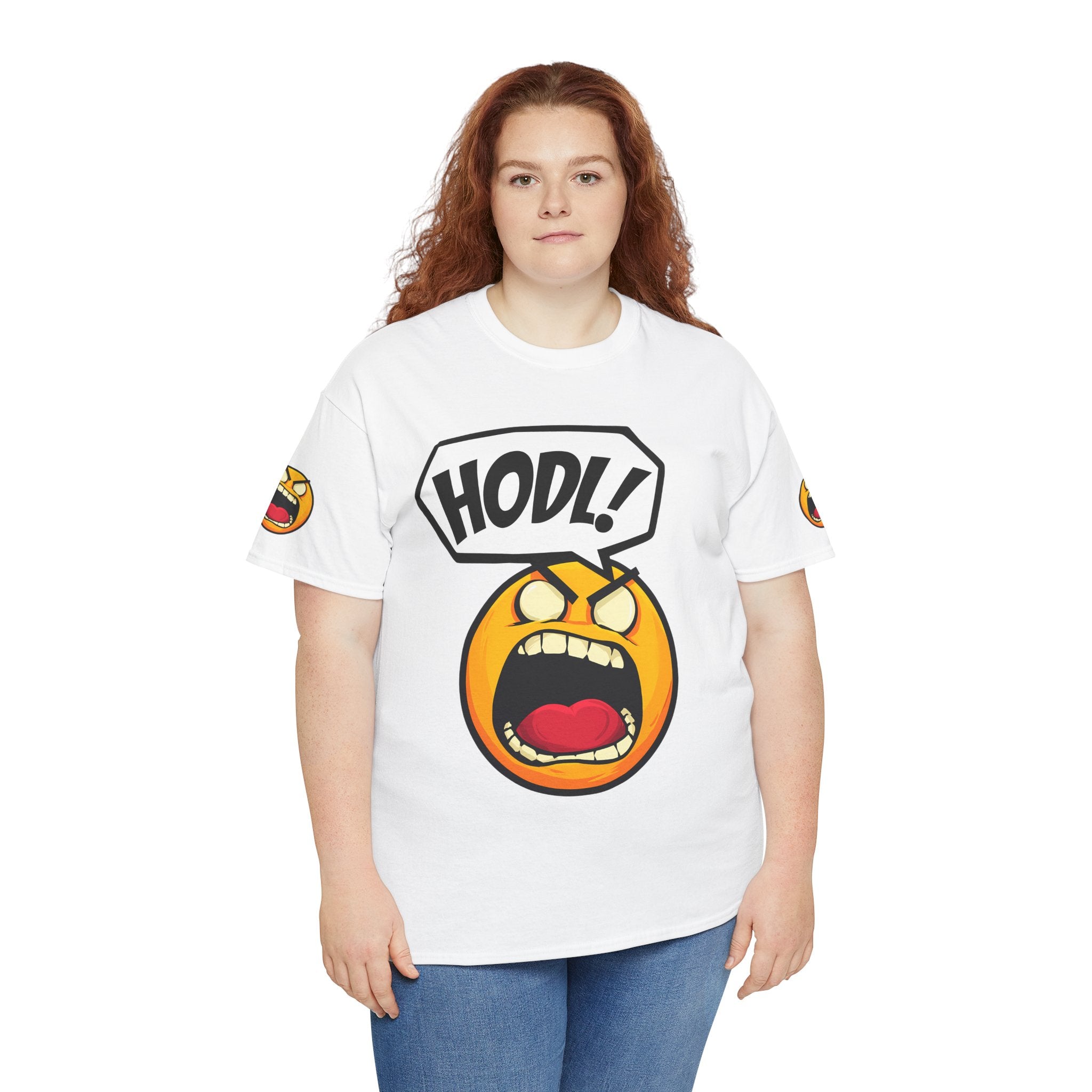 Bits Please HODL Collection, Heavy Cotton Tee, Unisex