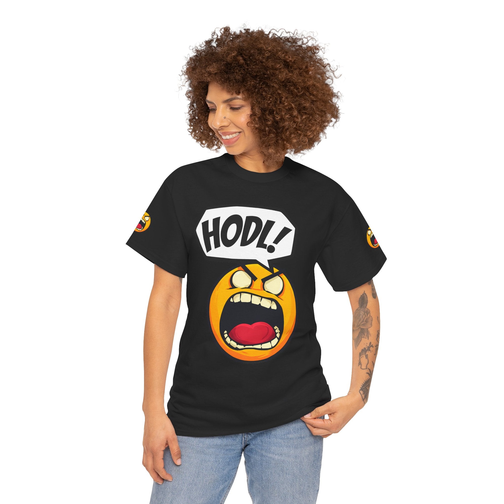 Bits Please HODL Collection, Heavy Cotton Tee, Unisex