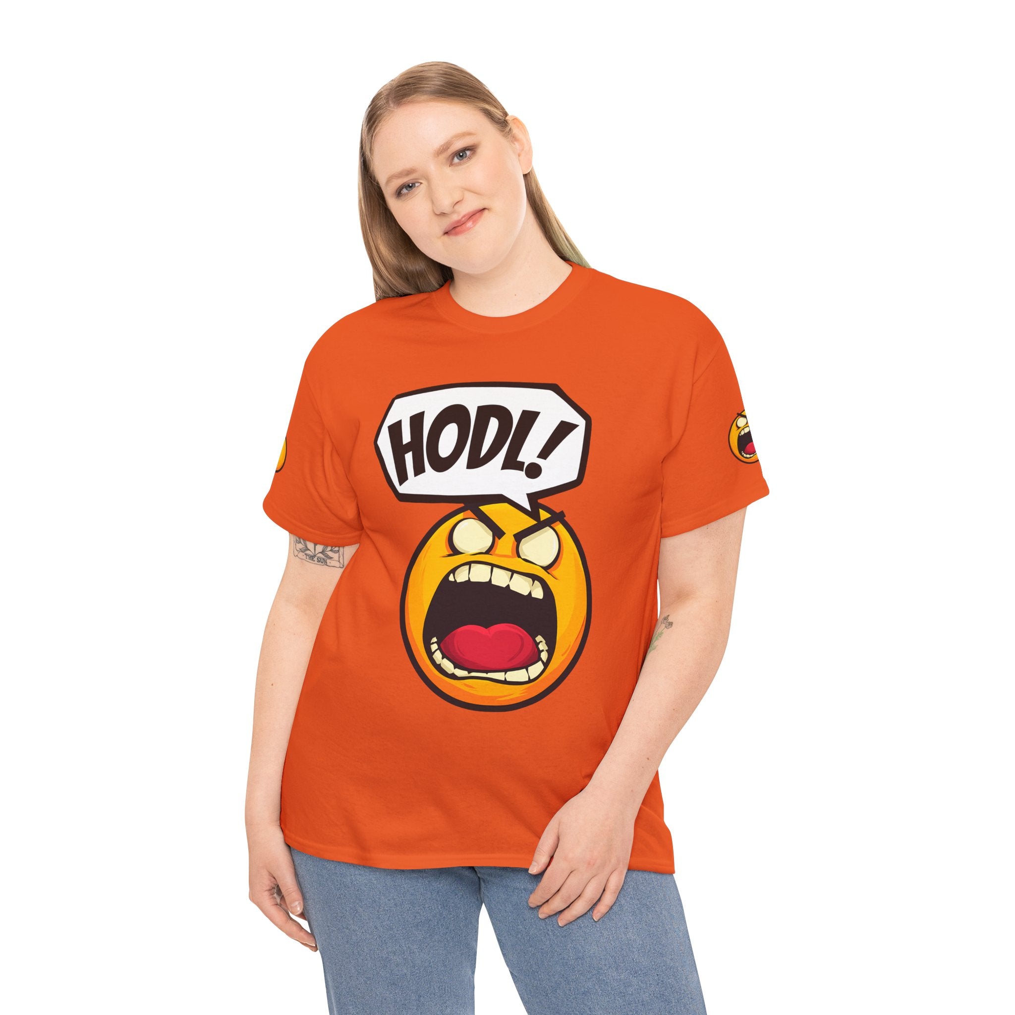 Bits Please HODL Collection, Heavy Cotton Tee, Unisex