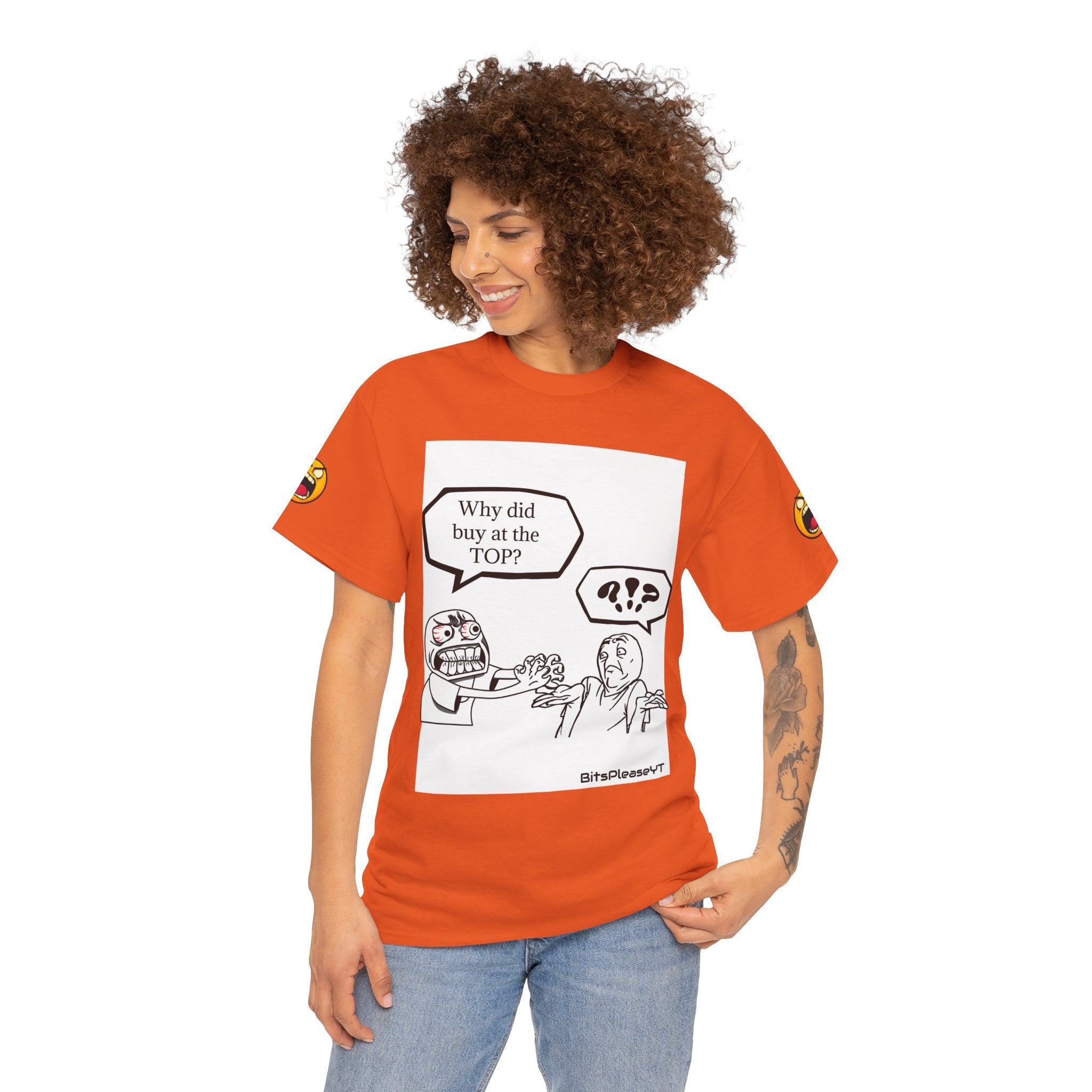 Meme T-Shirt Collection Created by Bits Please, Heavy Cotton Tee, Unisex