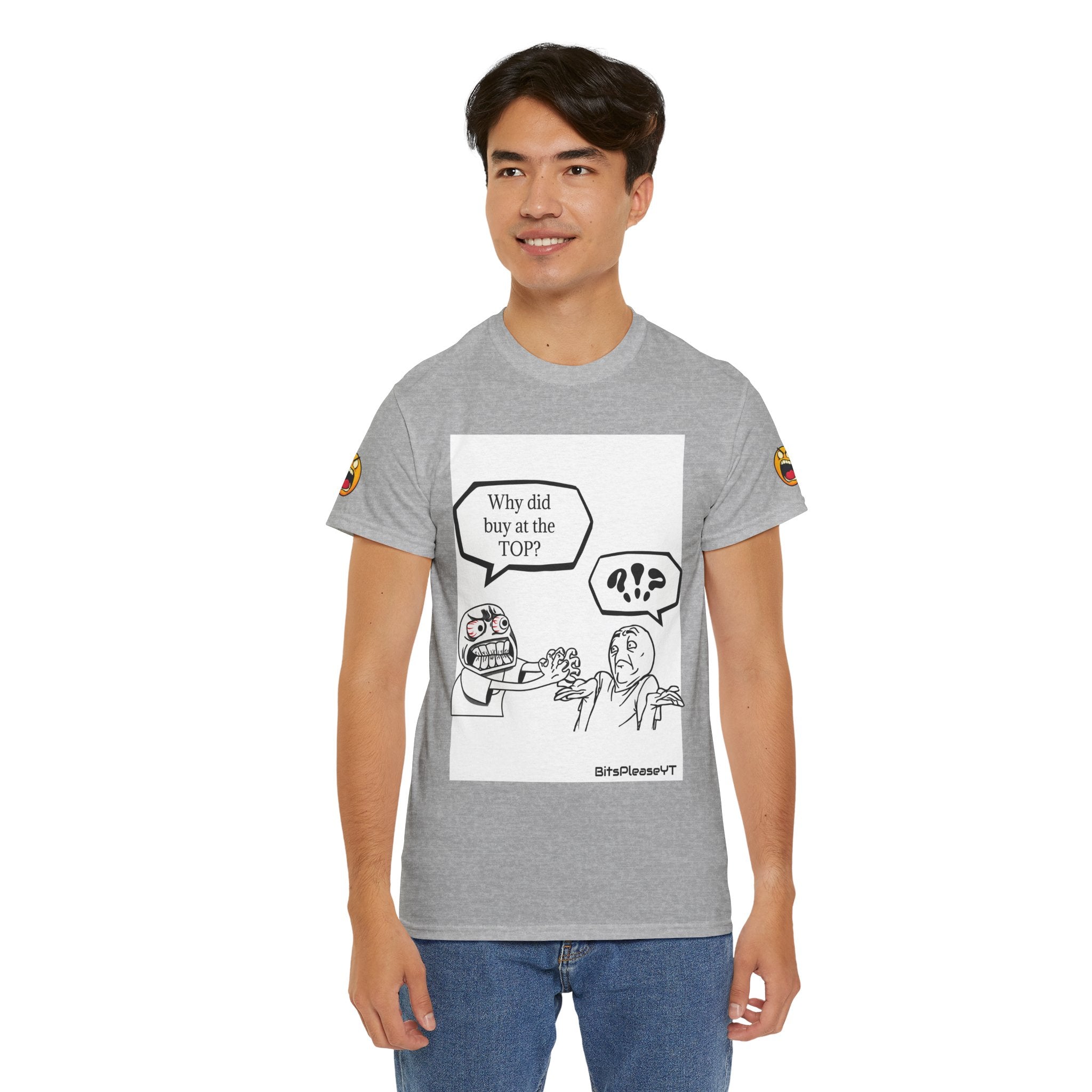Meme T-Shirt Collection Created by Bits Please, Heavy Cotton Tee, Unisex