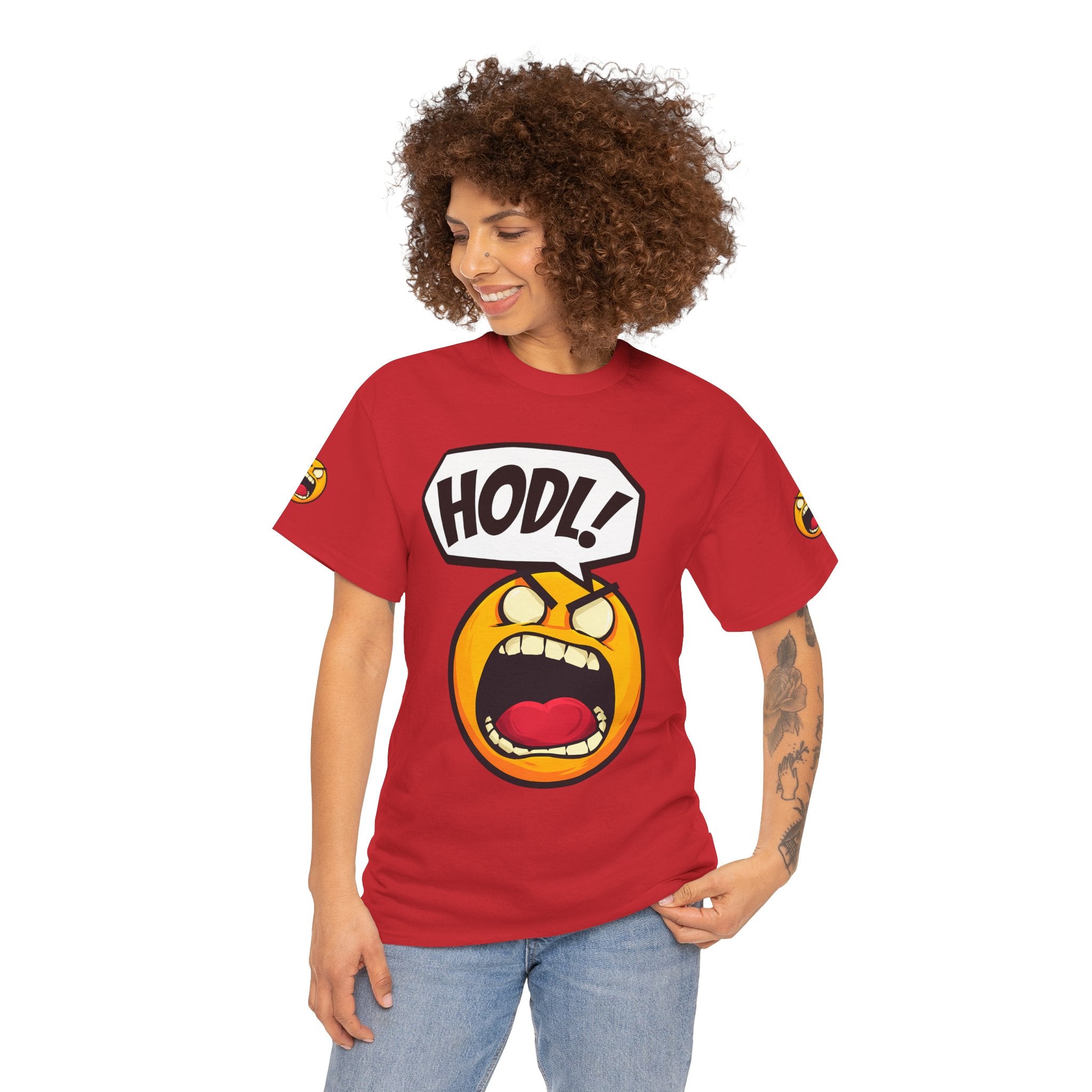 Bits Please HODL Collection, Heavy Cotton Tee, Unisex