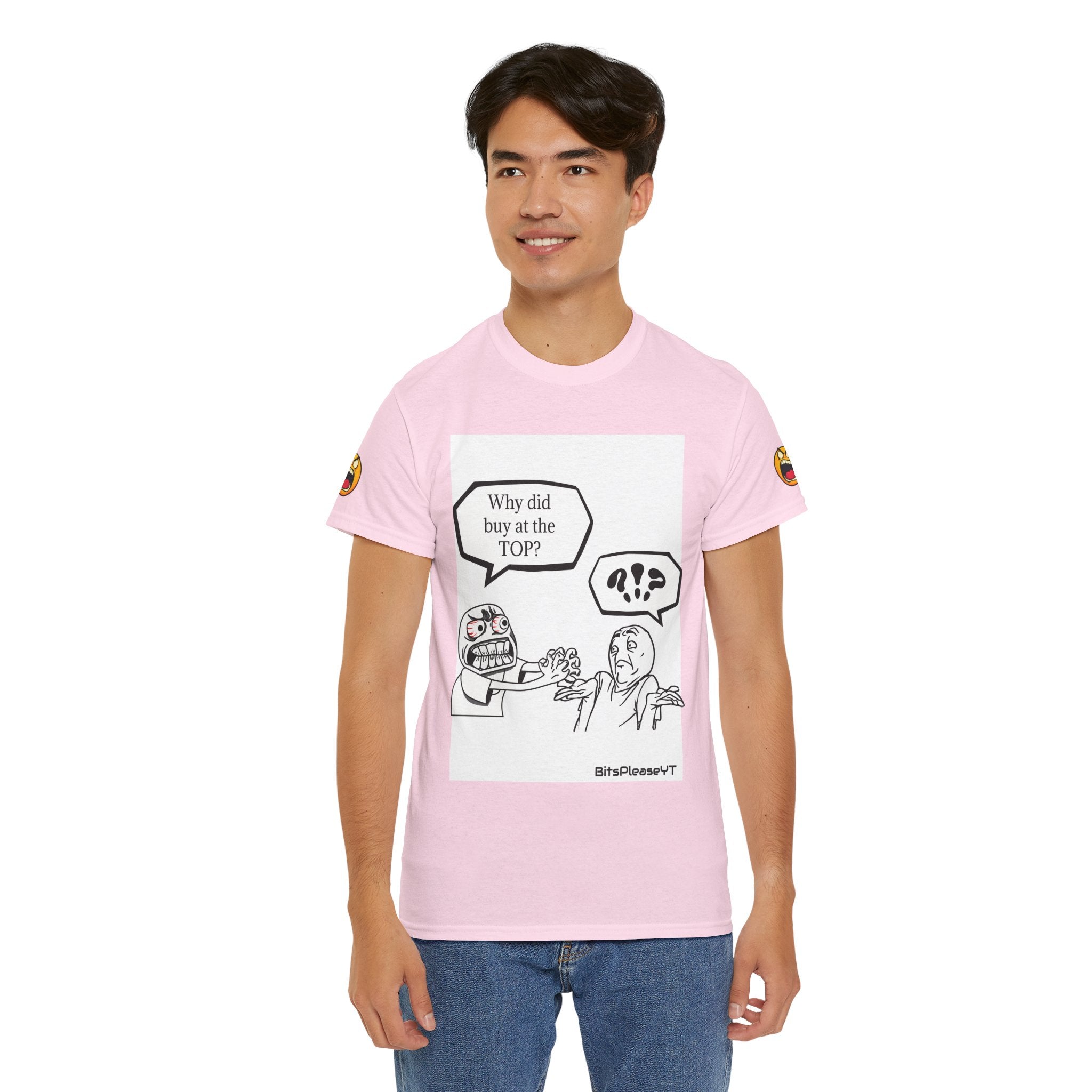 Meme T-Shirt Collection Created by Bits Please, Heavy Cotton Tee, Unisex