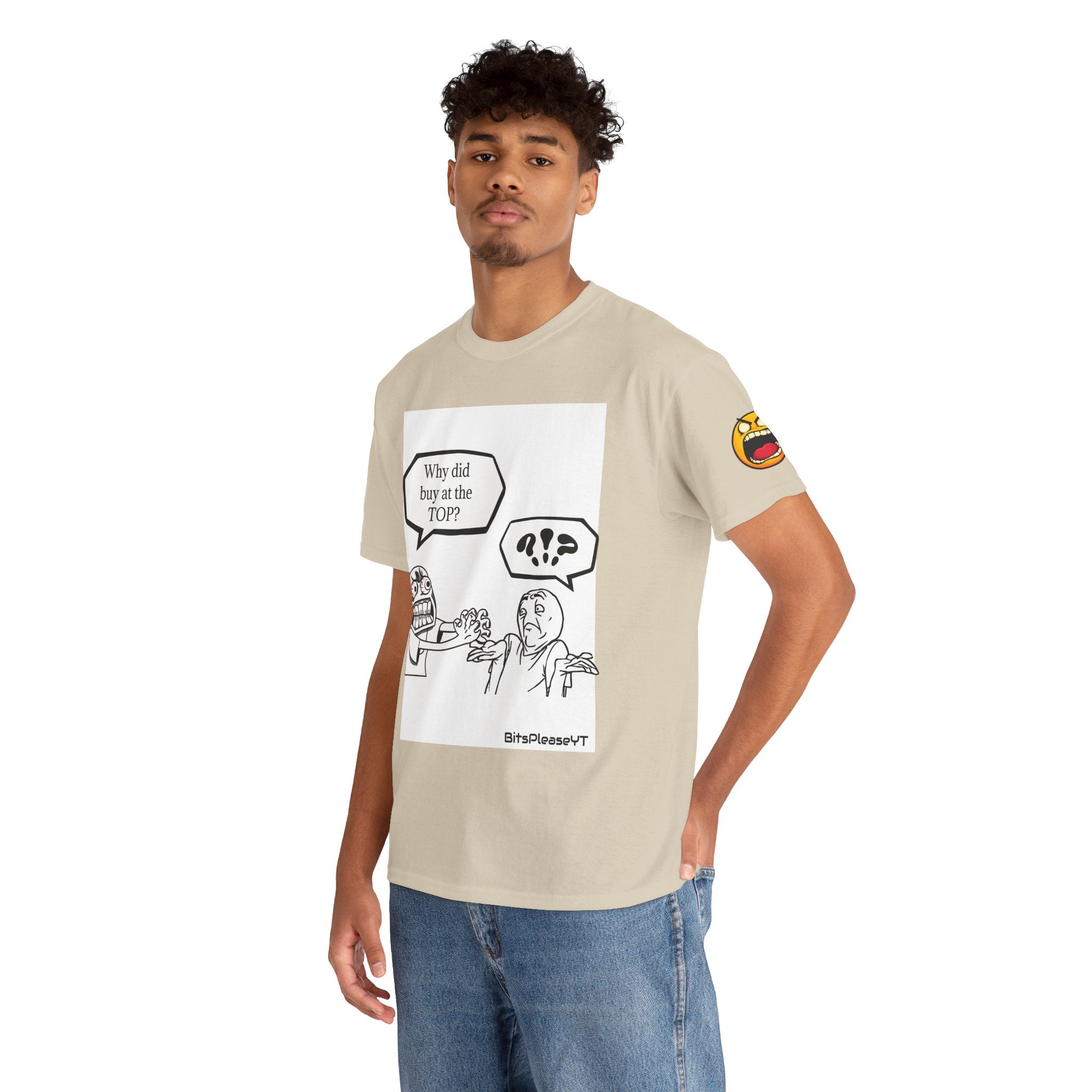 Meme T-Shirt Collection Created by Bits Please, Heavy Cotton Tee, Unisex