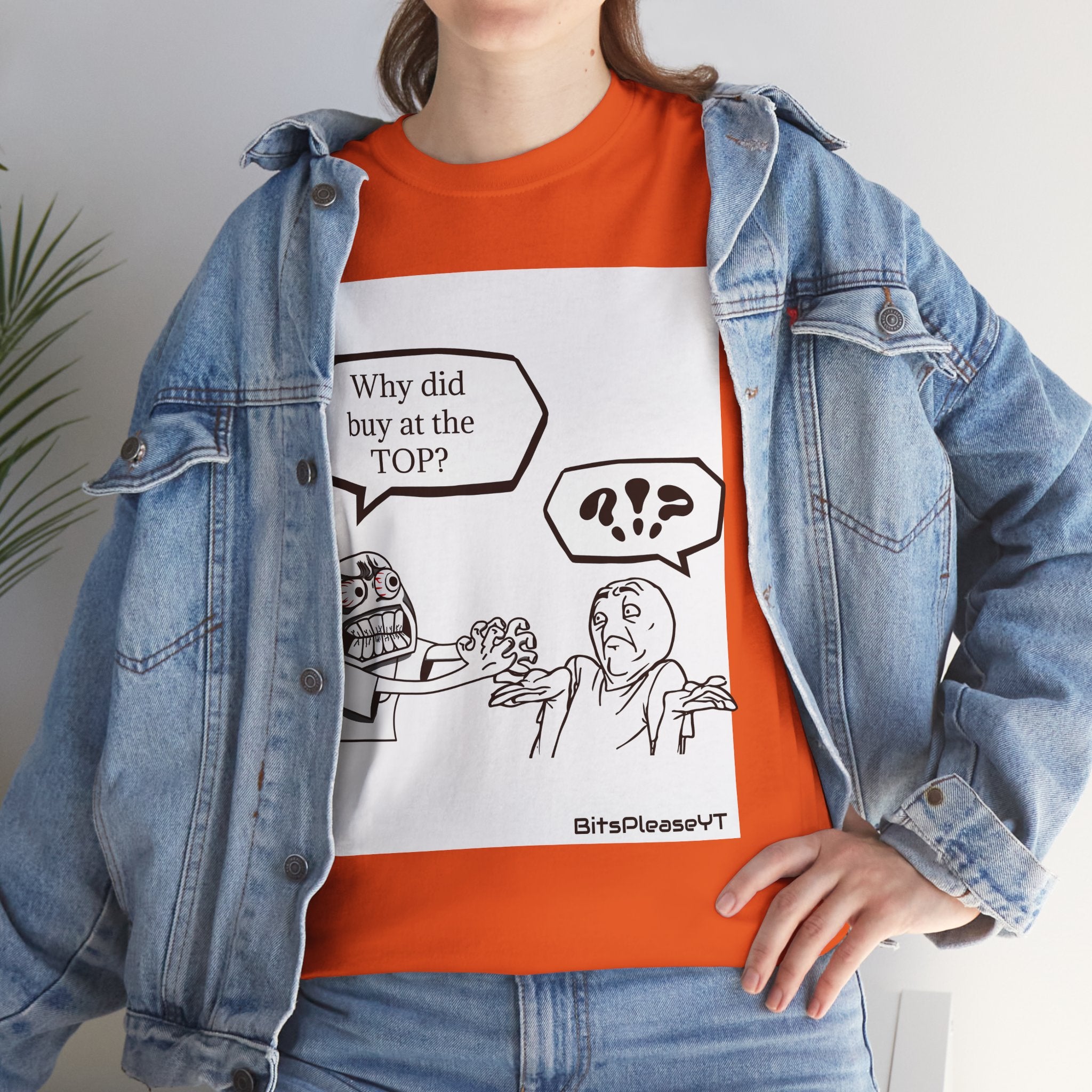 Meme T-Shirt Collection Created by Bits Please, Heavy Cotton Tee, Unisex