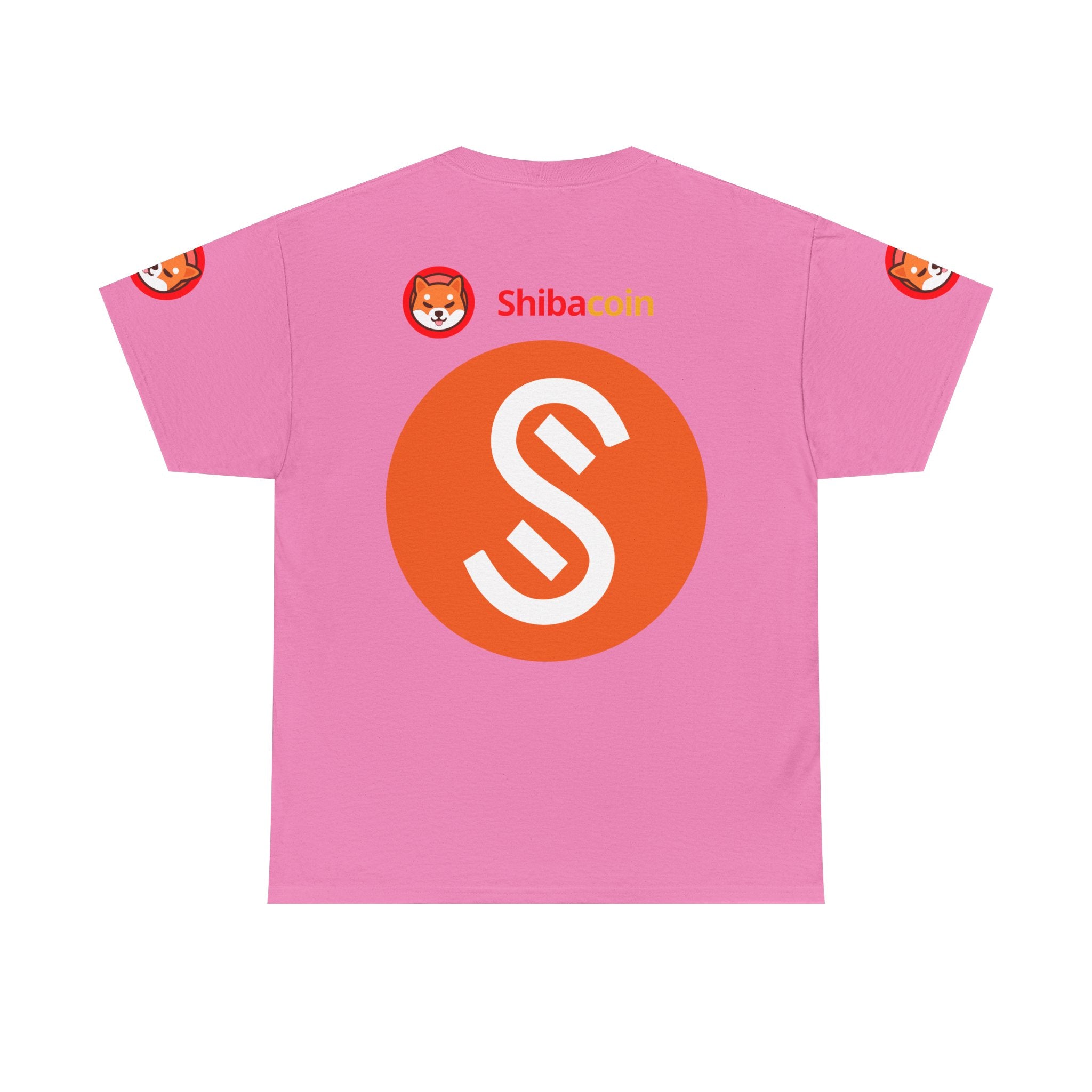 Official SHIC Unisex Heavy Cotton Tee | Crypto Fan Shirt, Doge Coin Tee, Casual Wear, Gift for Crypto Enthusiasts, Unique T-Shirt
