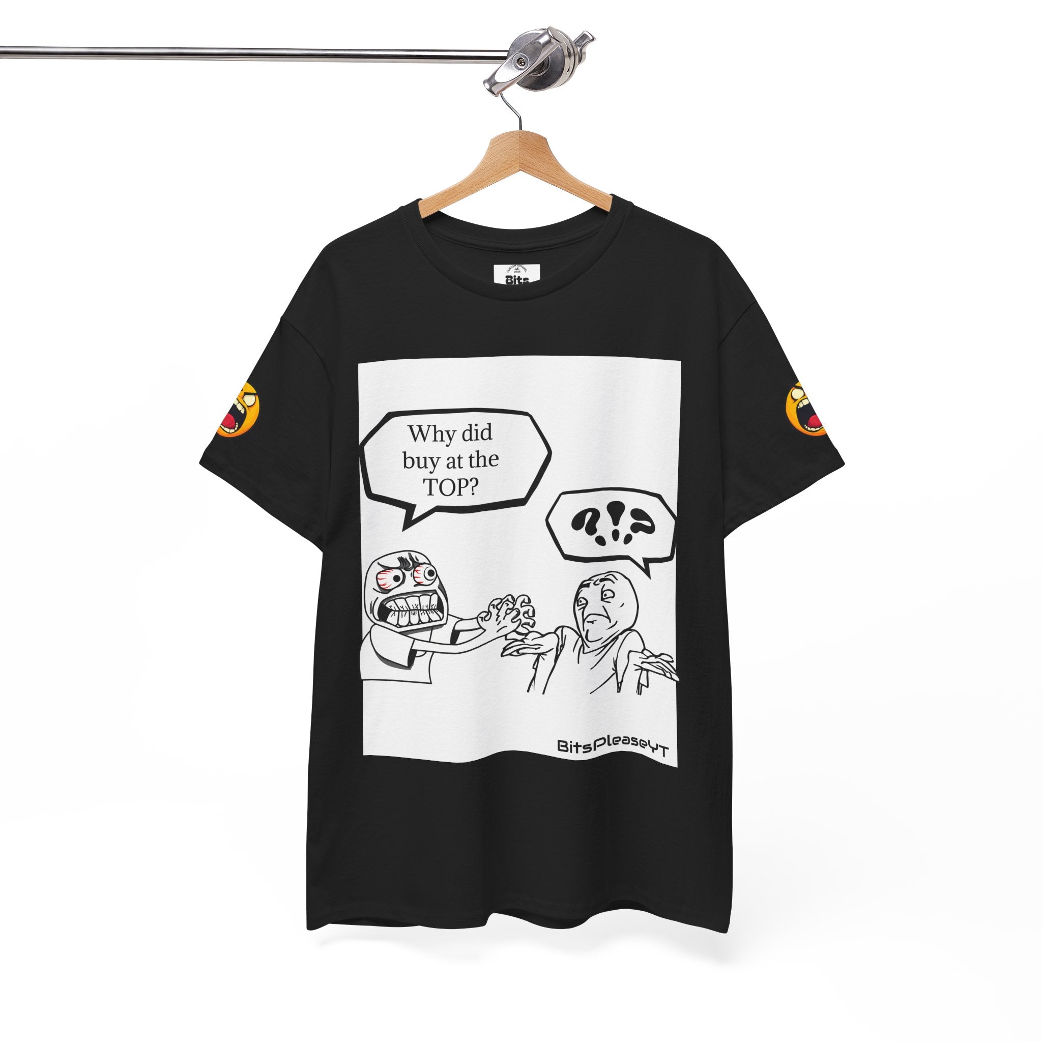 Meme T-Shirt Collection Created by Bits Please, Heavy Cotton Tee, Unisex