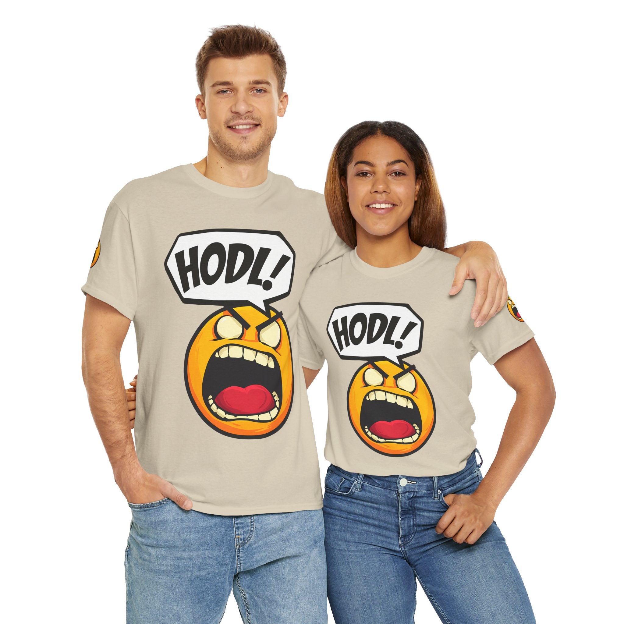 Bits Please HODL Collection, Heavy Cotton Tee, Unisex