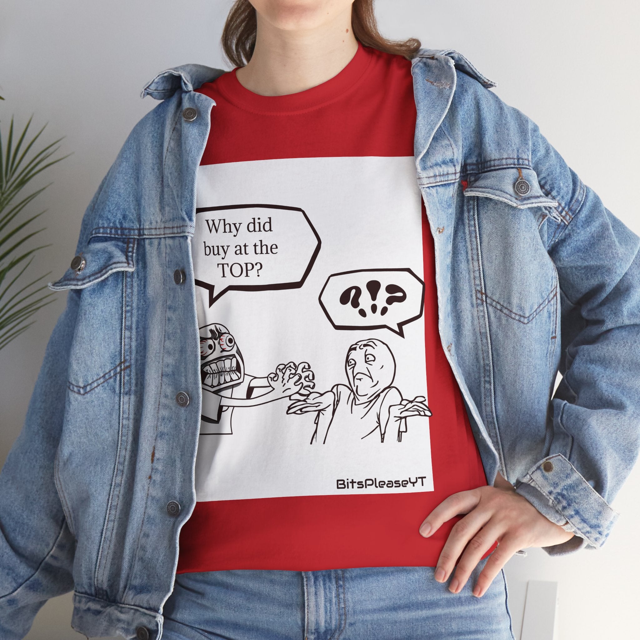 Meme T-Shirt Collection Created by Bits Please, Heavy Cotton Tee, Unisex