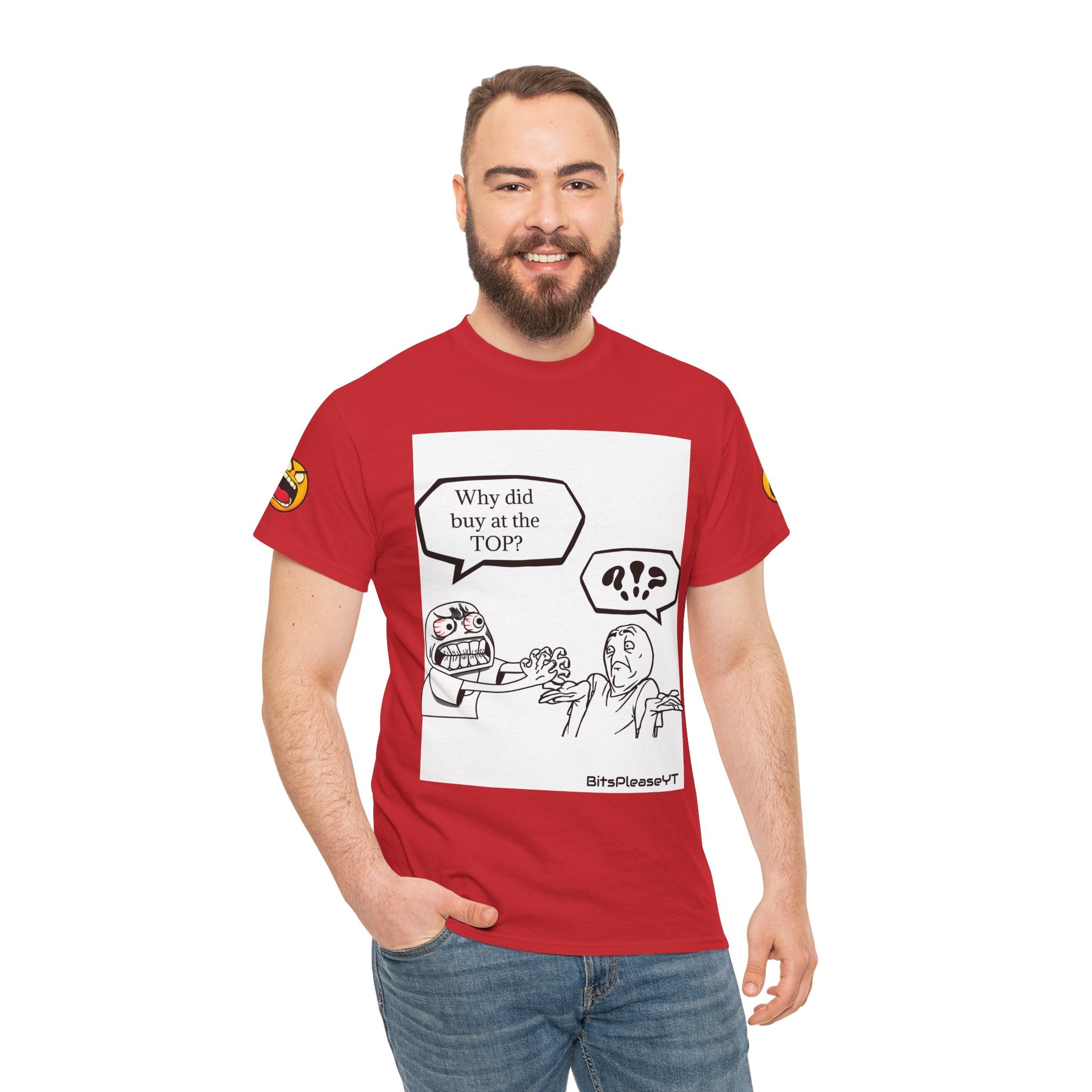 Meme T-Shirt Collection Created by Bits Please, Heavy Cotton Tee, Unisex