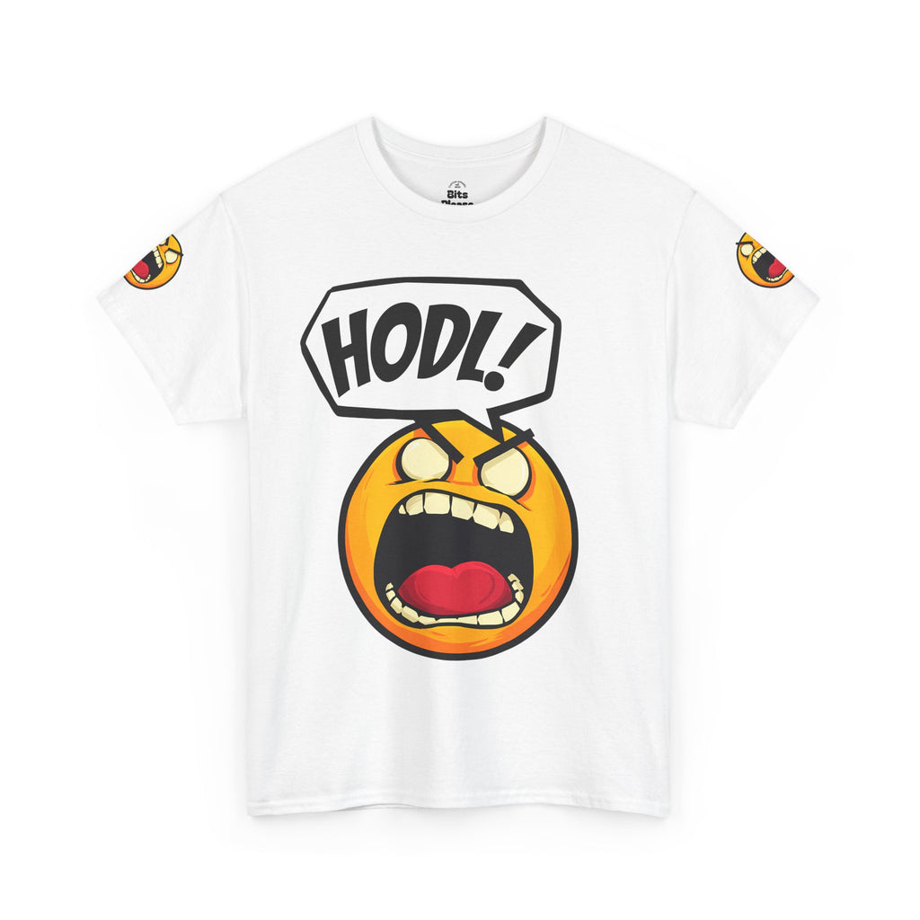 Bits Please HODL Collection, Heavy Cotton Tee, Unisex