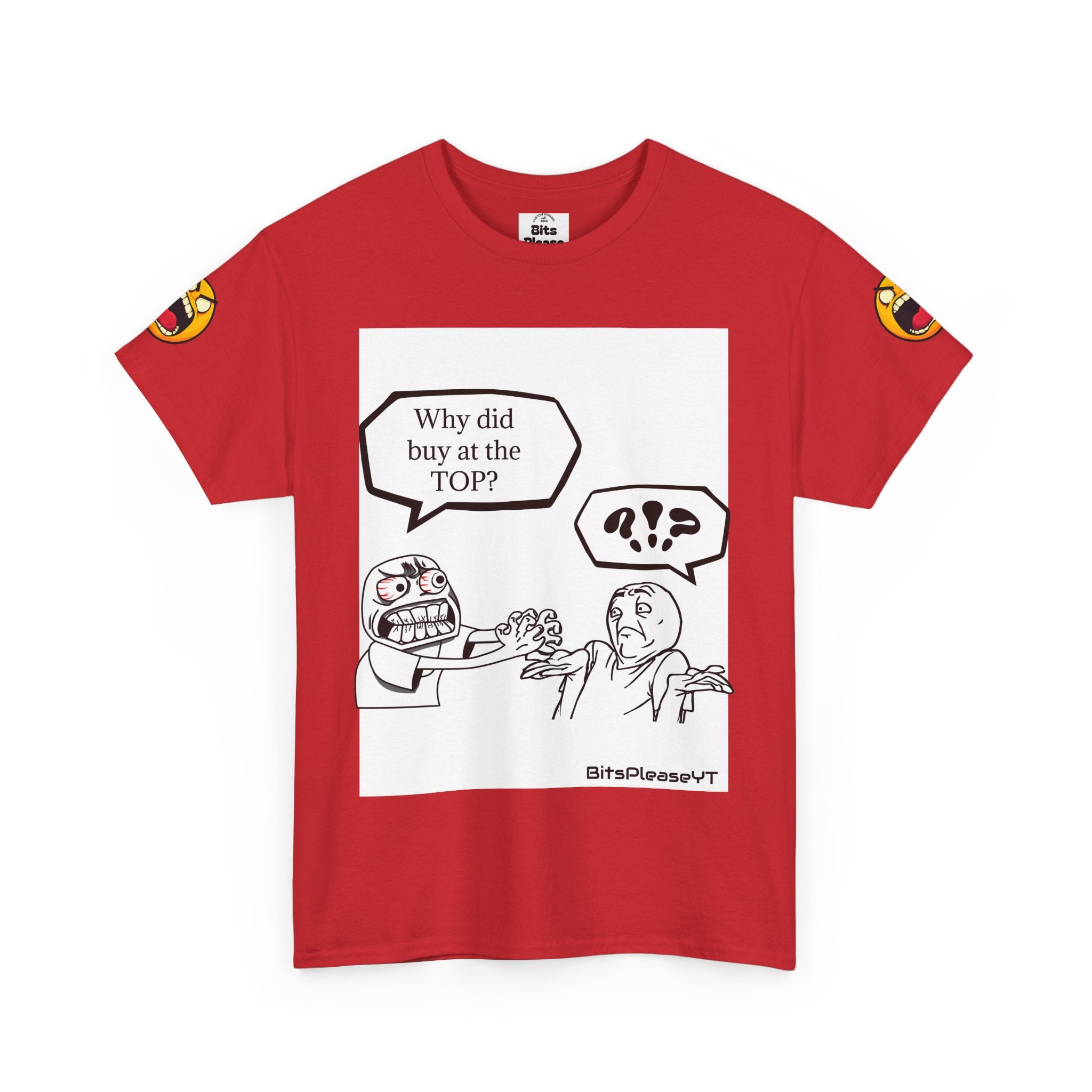 Meme T-Shirt Collection Created by Bits Please, Heavy Cotton Tee, Unisex