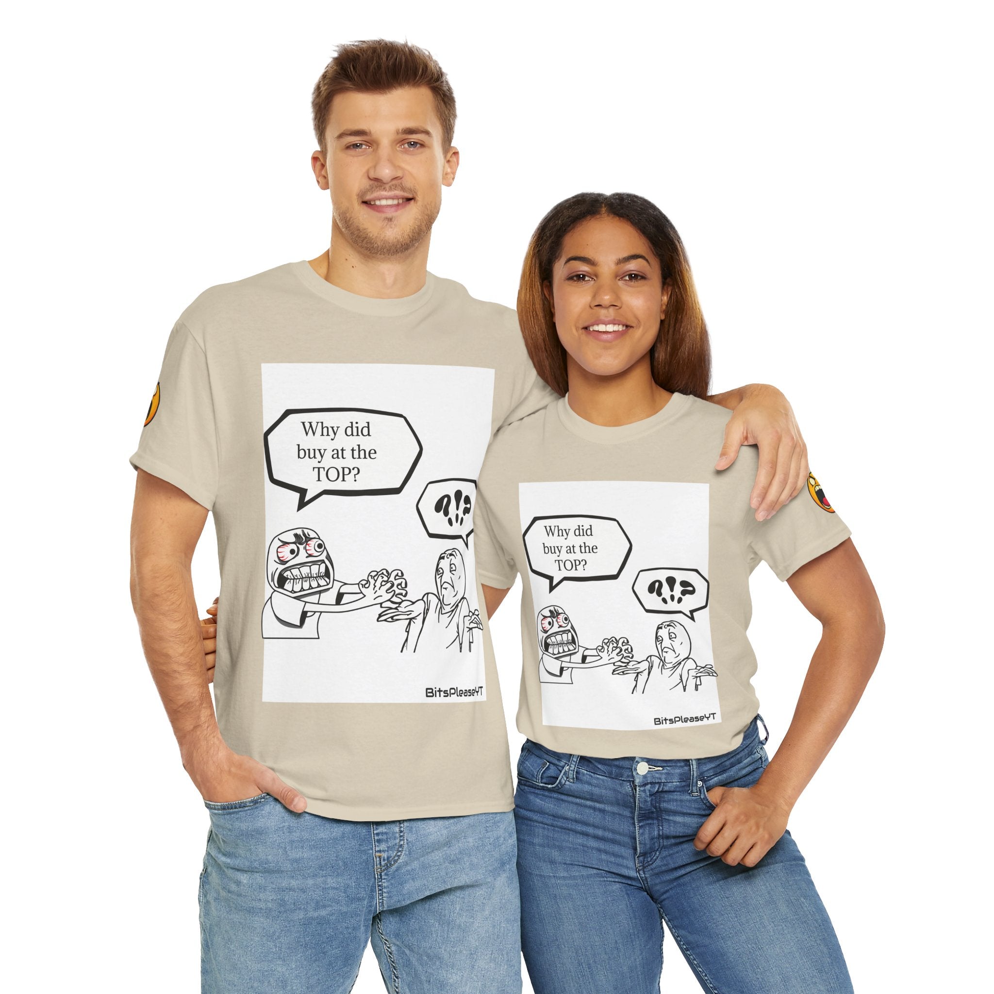 Meme T-Shirt Collection Created by Bits Please, Heavy Cotton Tee, Unisex
