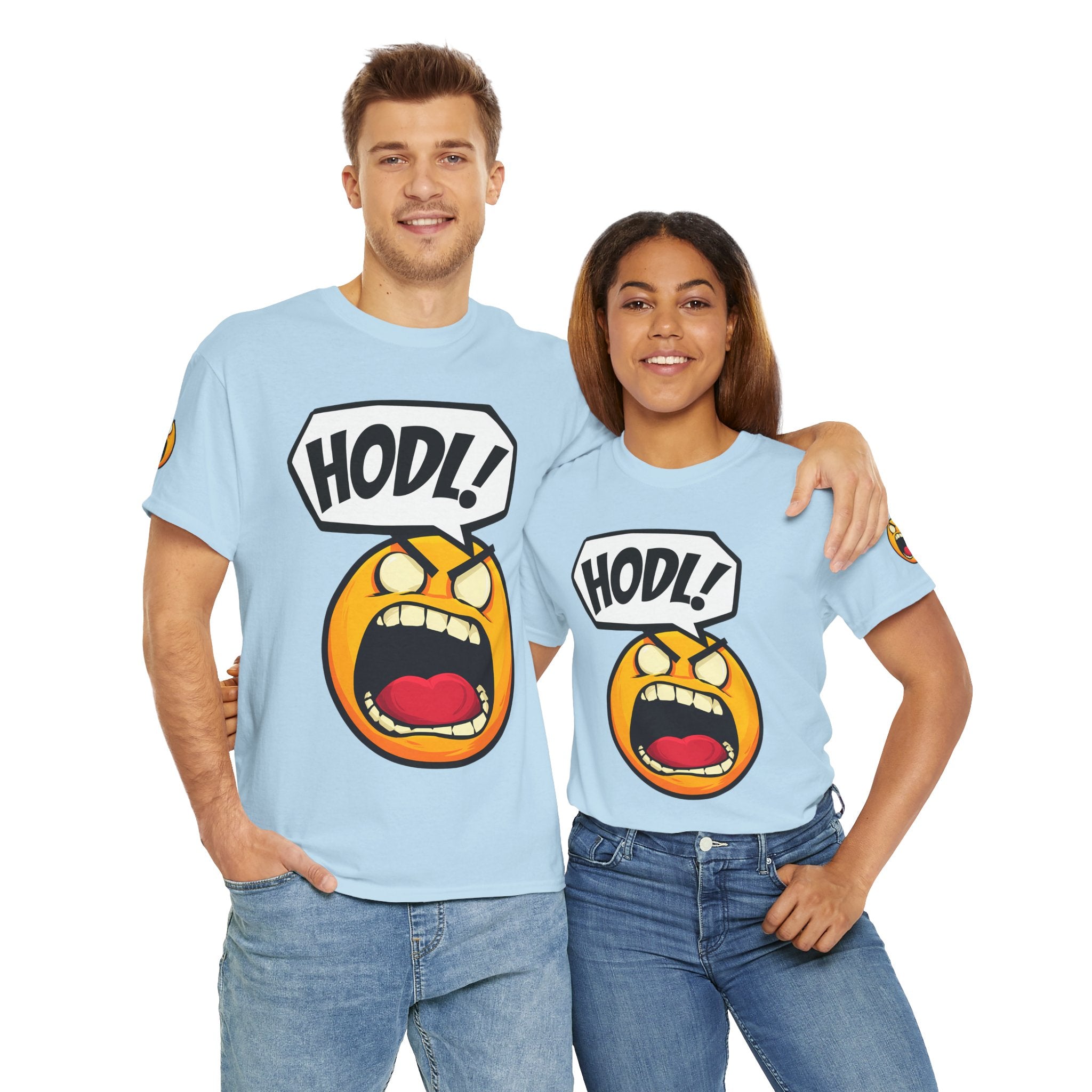 Bits Please HODL Collection, Heavy Cotton Tee, Unisex