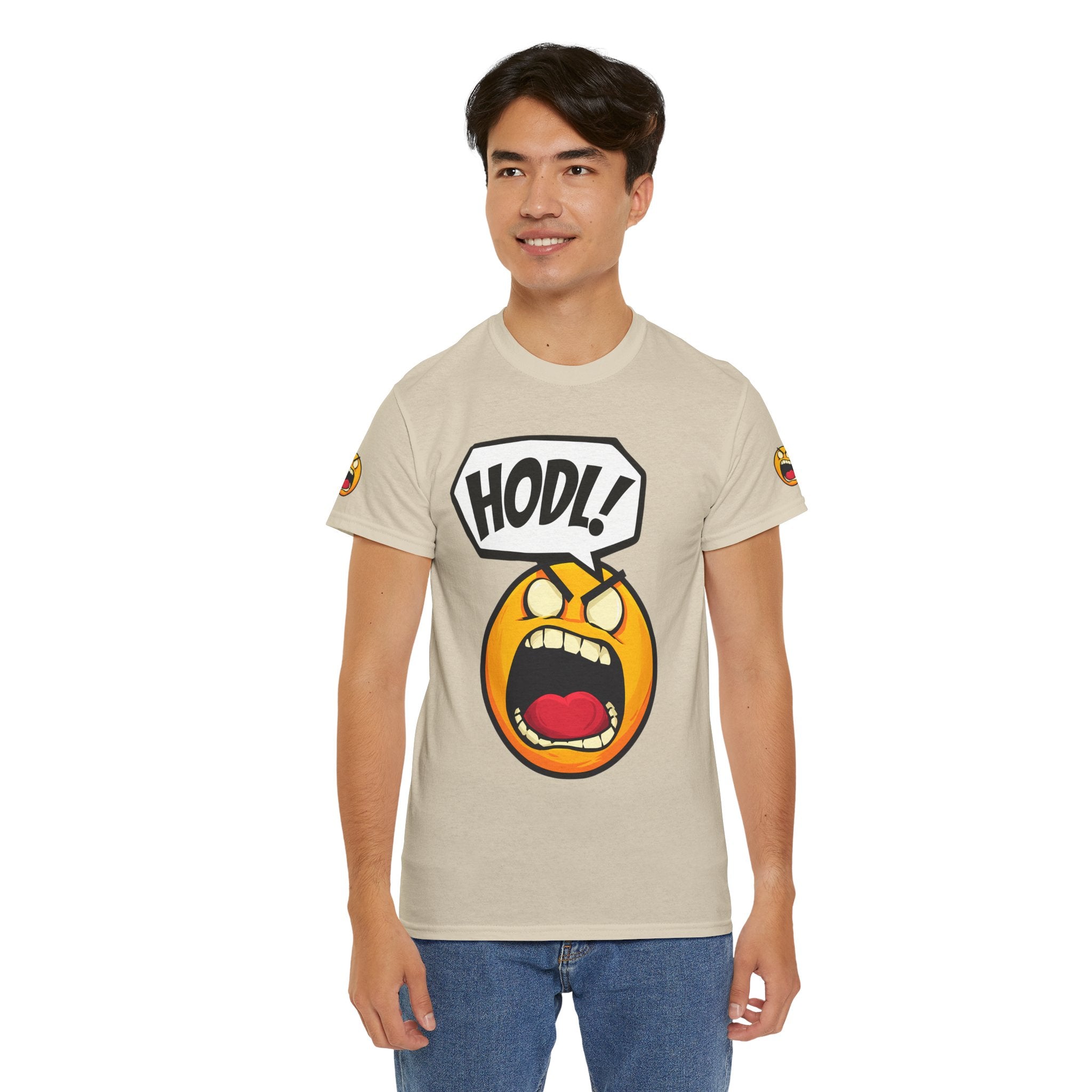 Bits Please HODL Collection, Heavy Cotton Tee, Unisex