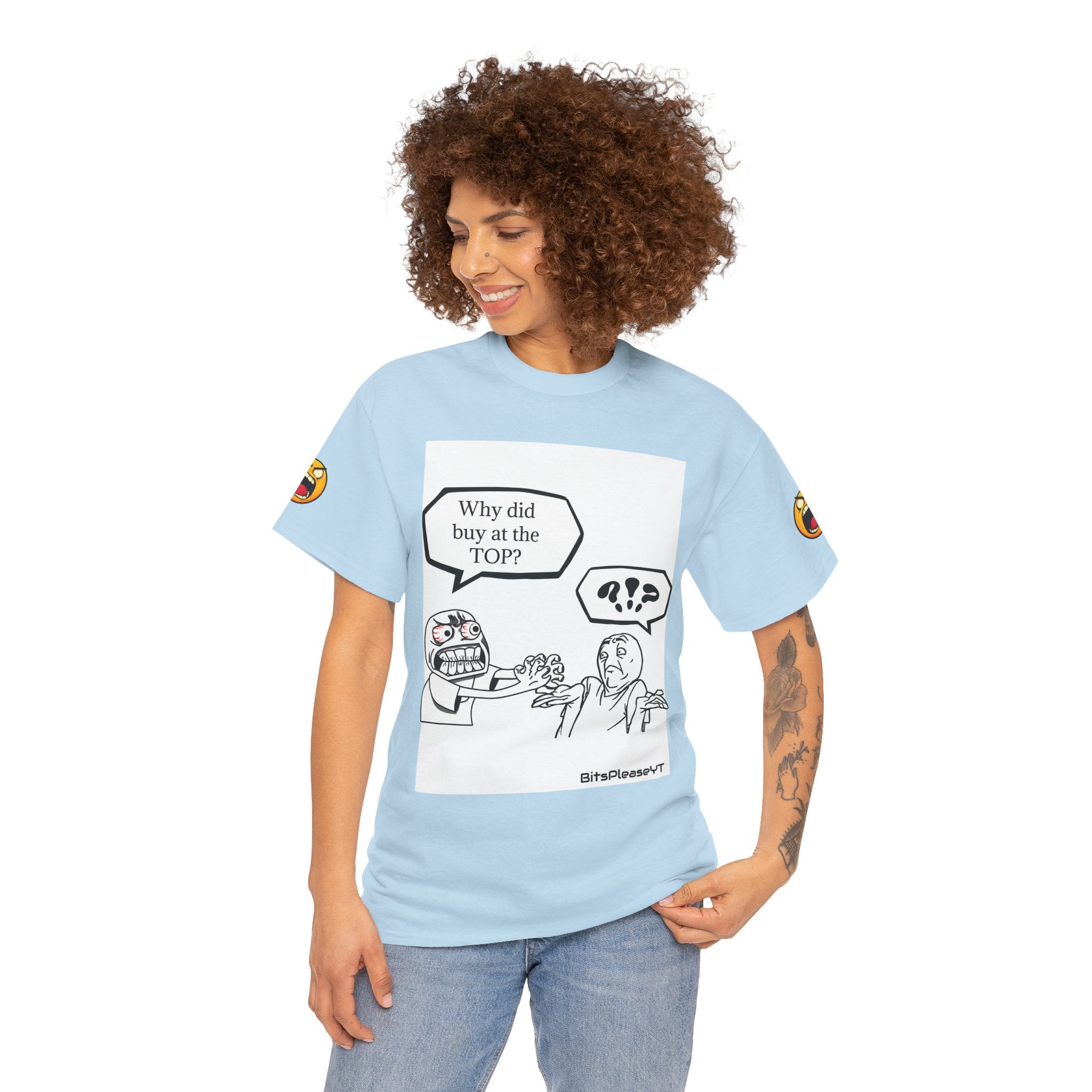 Meme T-Shirt Collection Created by Bits Please, Heavy Cotton Tee, Unisex