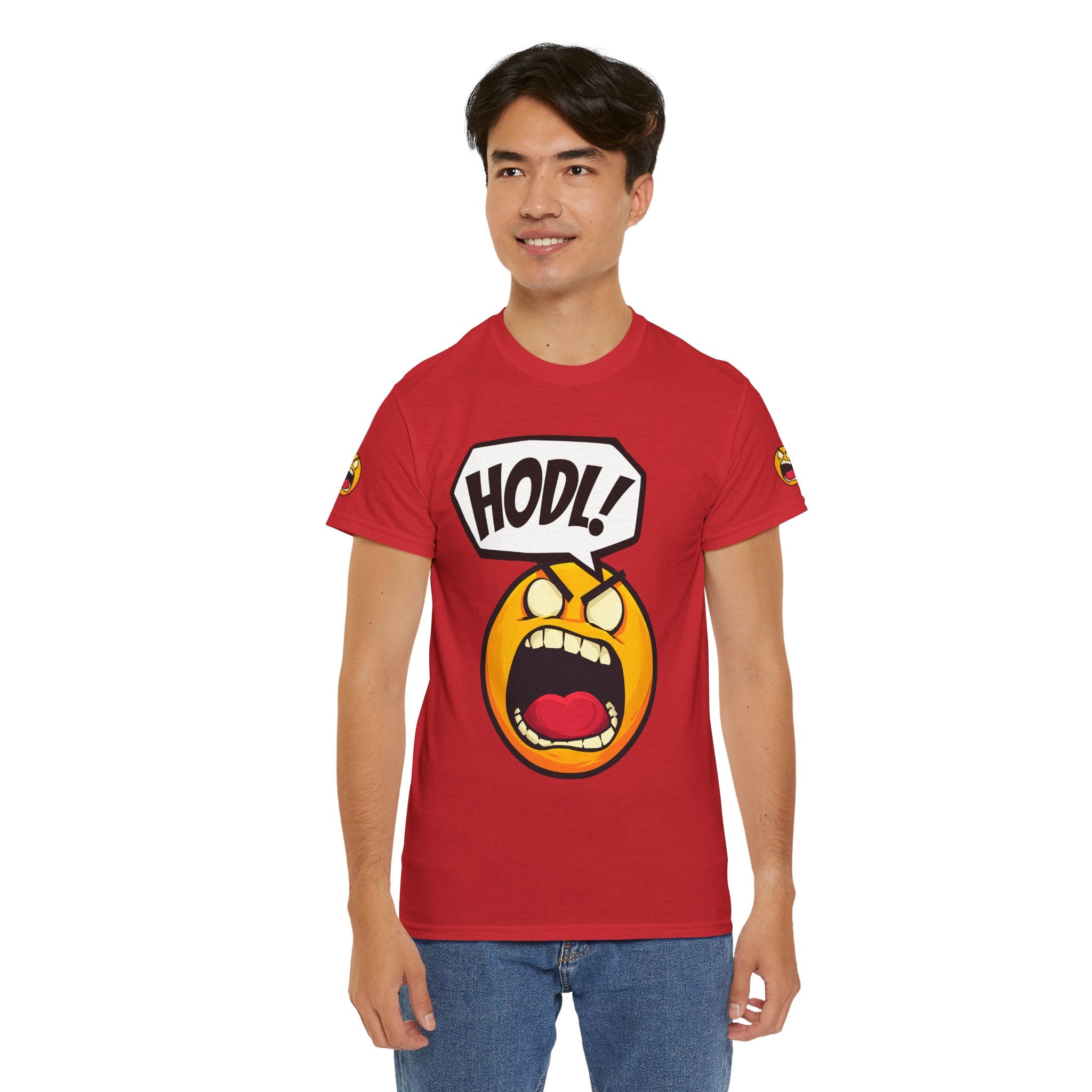 Bits Please HODL Collection, Heavy Cotton Tee, Unisex