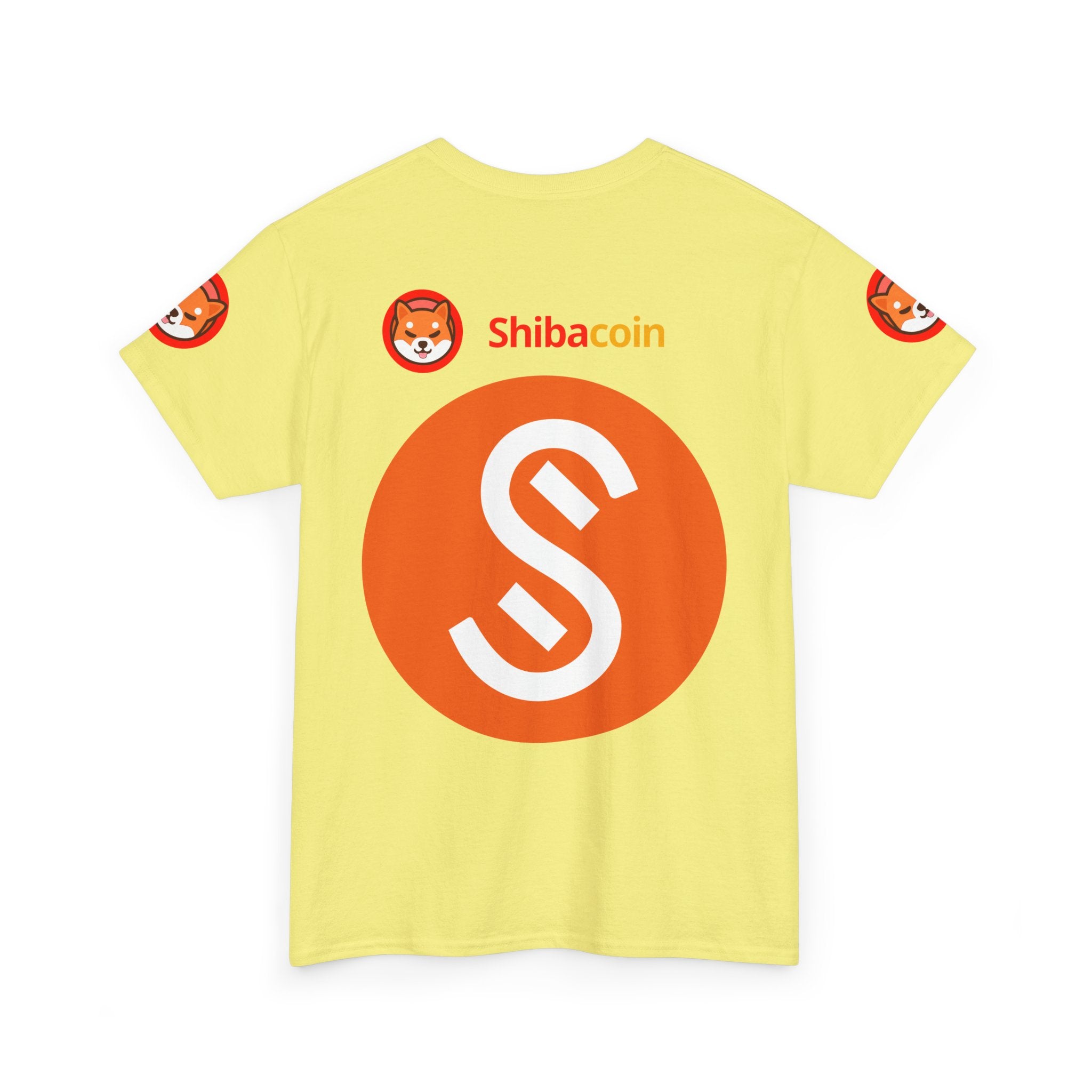 Official SHIC Unisex Heavy Cotton Tee | Crypto Fan Shirt, Doge Coin Tee, Casual Wear, Gift for Crypto Enthusiasts, Unique T-Shirt