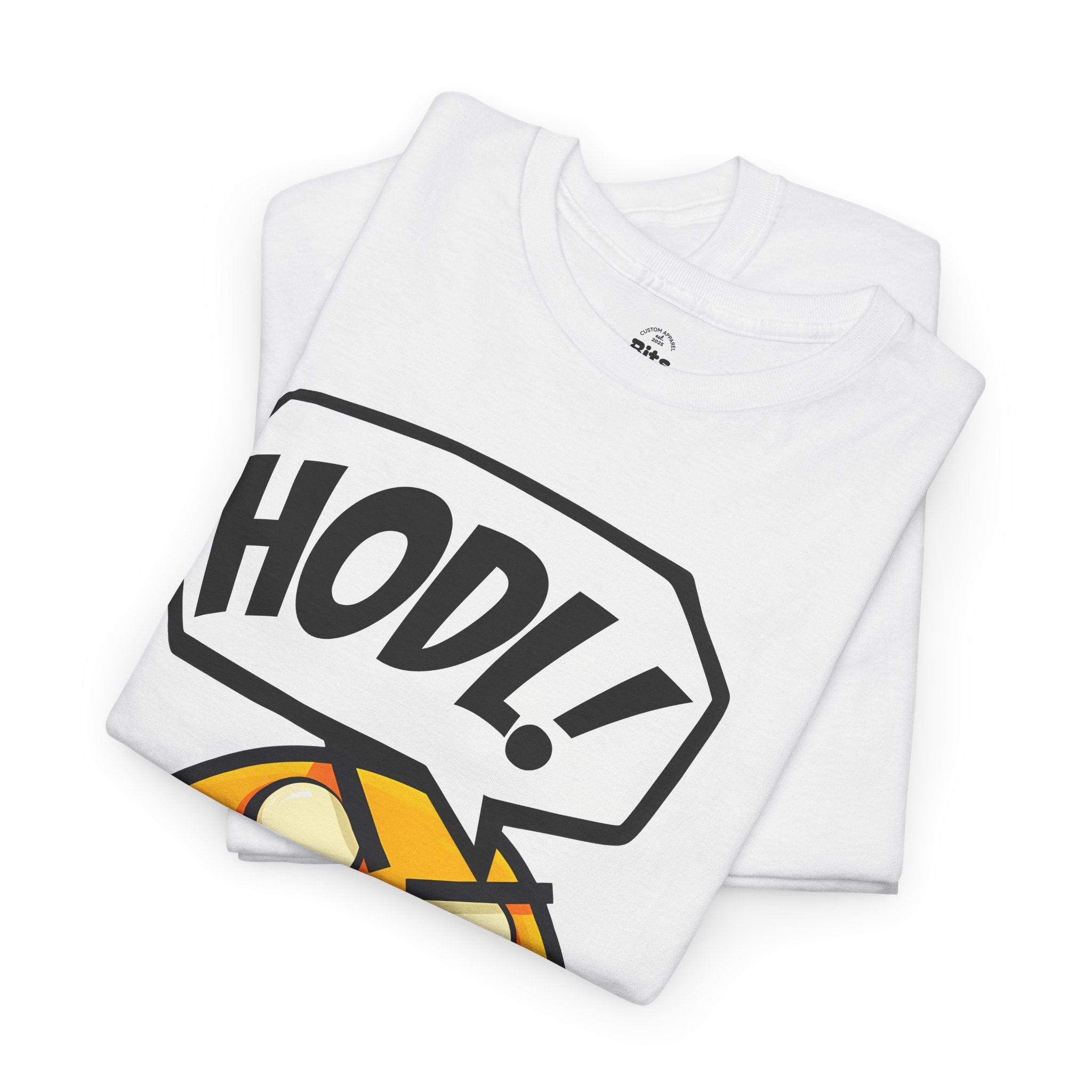 Bits Please HODL Collection, Heavy Cotton Tee, Unisex