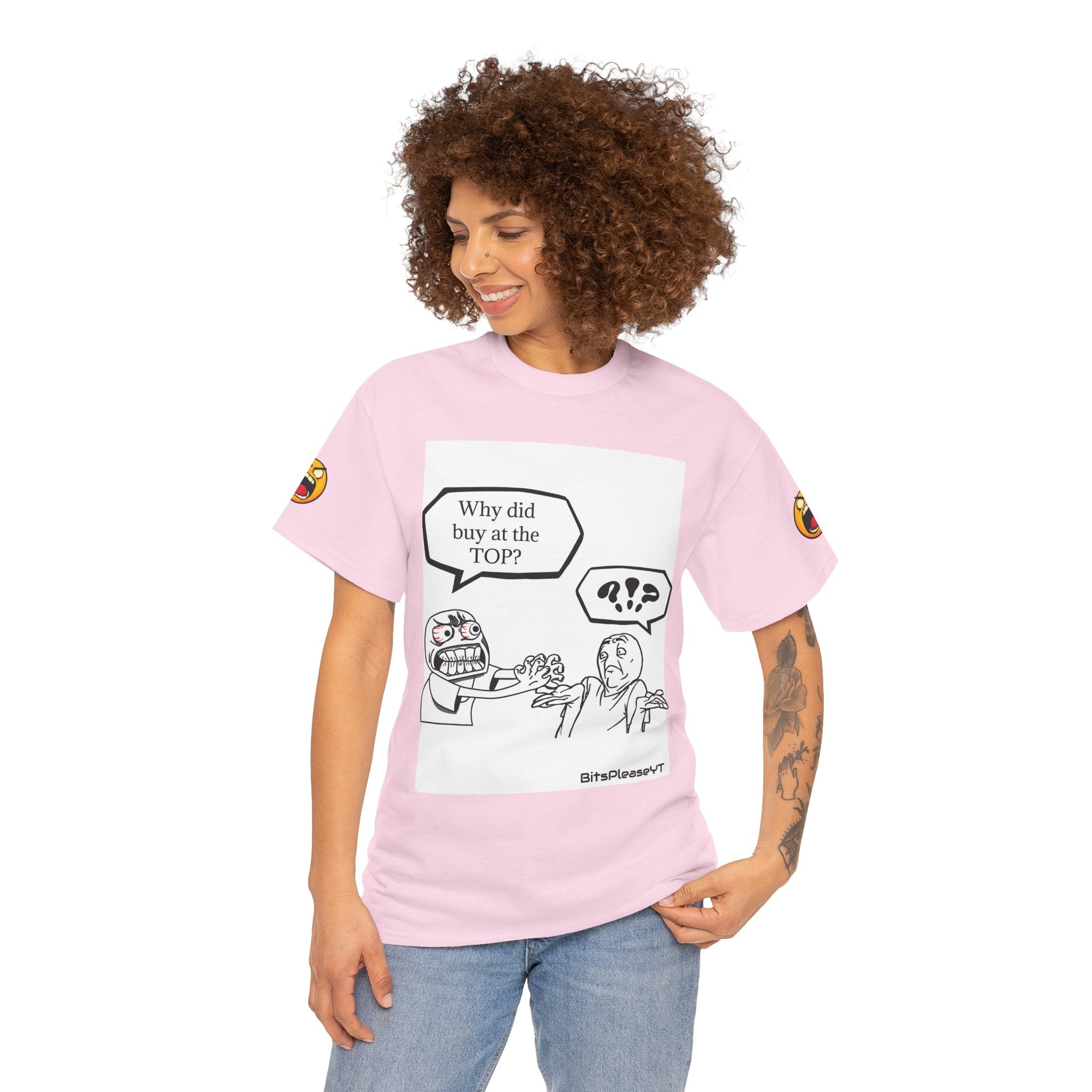 Meme T-Shirt Collection Created by Bits Please, Heavy Cotton Tee, Unisex