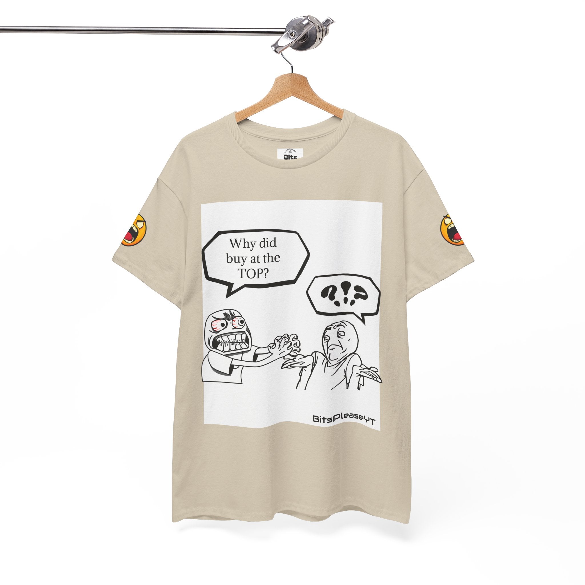 Meme T-Shirt Collection Created by Bits Please, Heavy Cotton Tee, Unisex