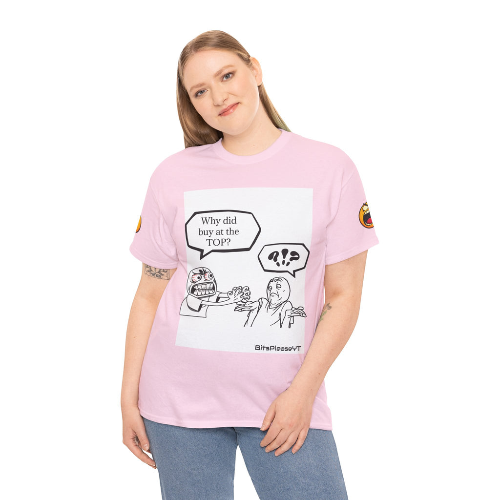 Meme T-Shirt Collection Created by Bits Please, Heavy Cotton Tee, Unisex