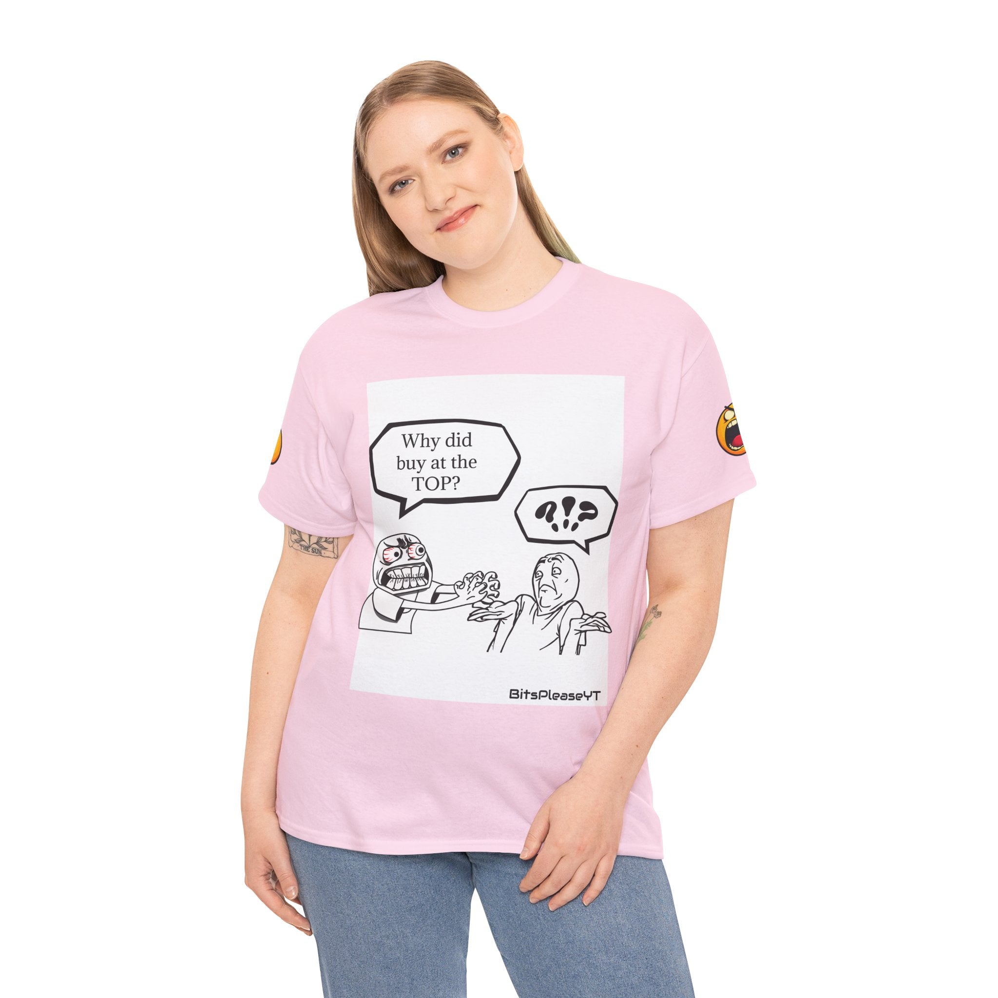 Meme T-Shirt Collection Created by Bits Please, Heavy Cotton Tee, Unisex
