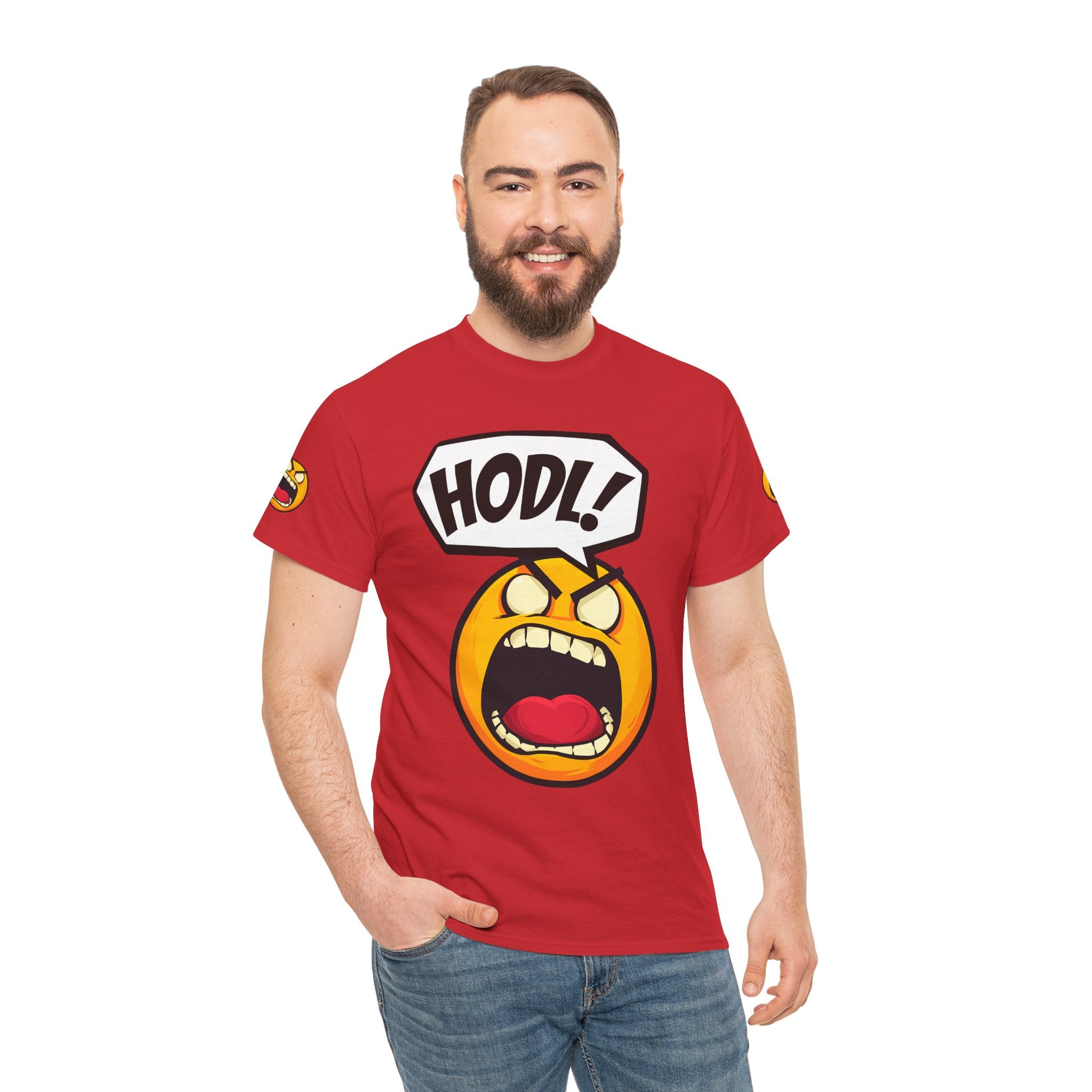 Bits Please HODL Collection, Heavy Cotton Tee, Unisex