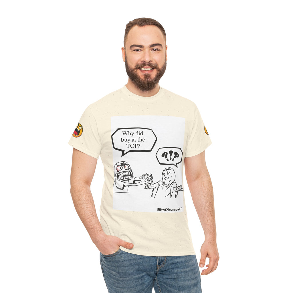 Meme T-Shirt Collection Created by Bits Please, Heavy Cotton Tee, Unisex