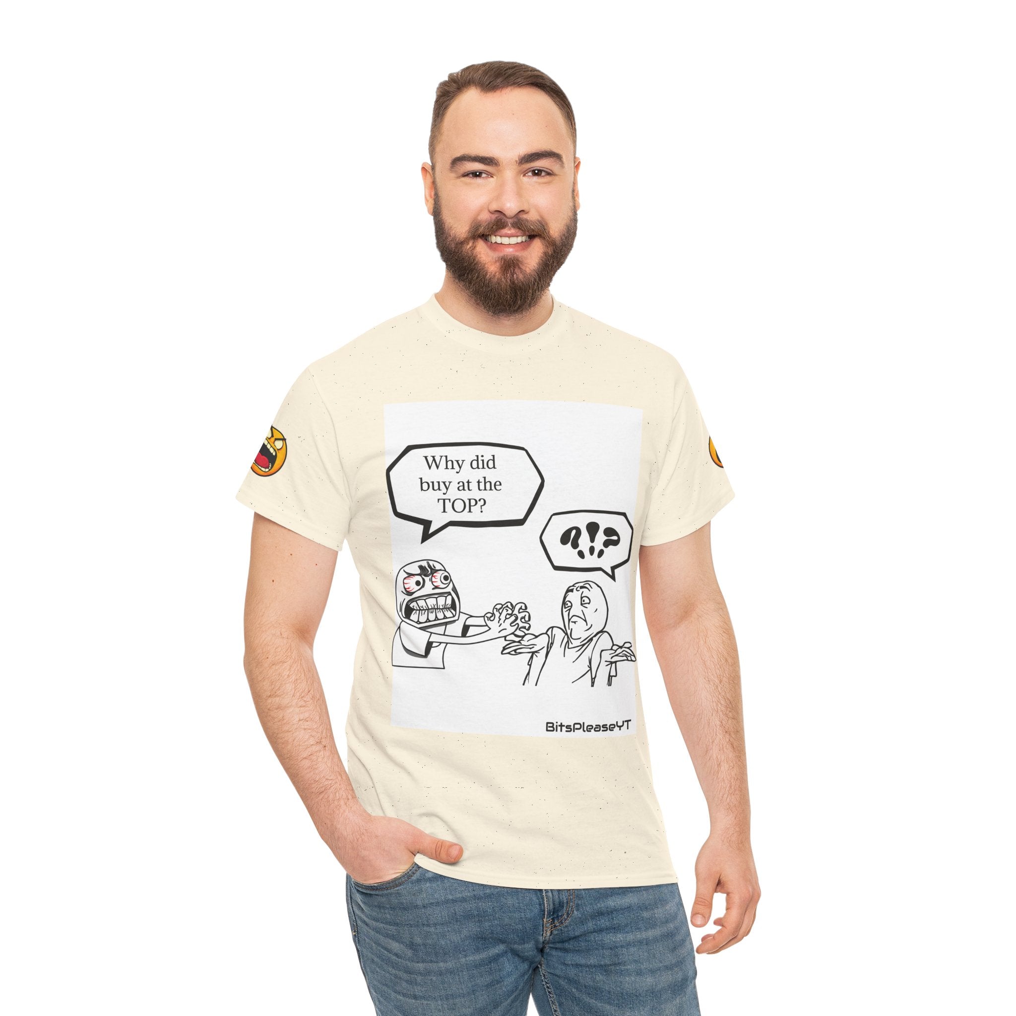 Meme T-Shirt Collection Created by Bits Please, Heavy Cotton Tee, Unisex