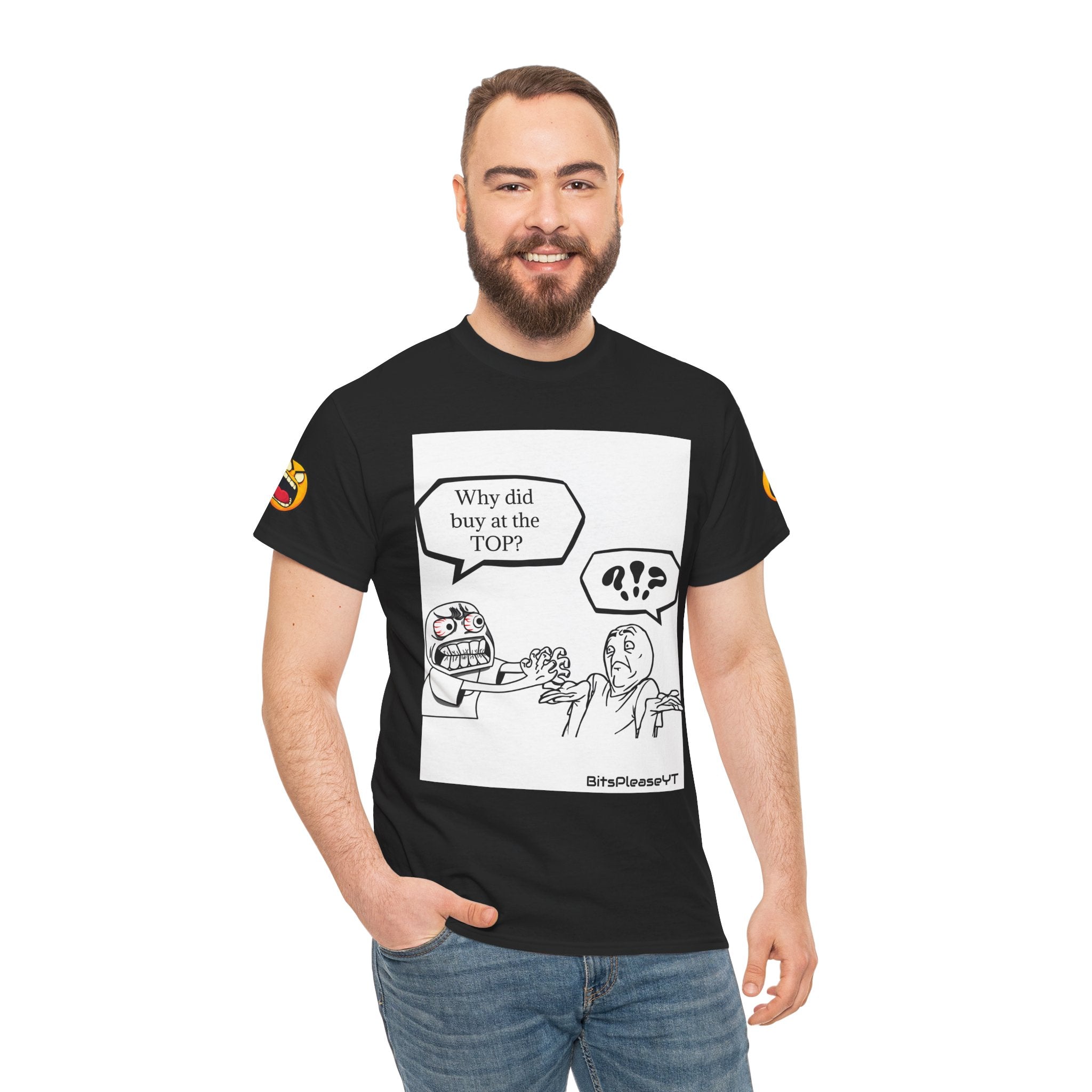 Meme T-Shirt Collection Created by Bits Please, Heavy Cotton Tee, Unisex