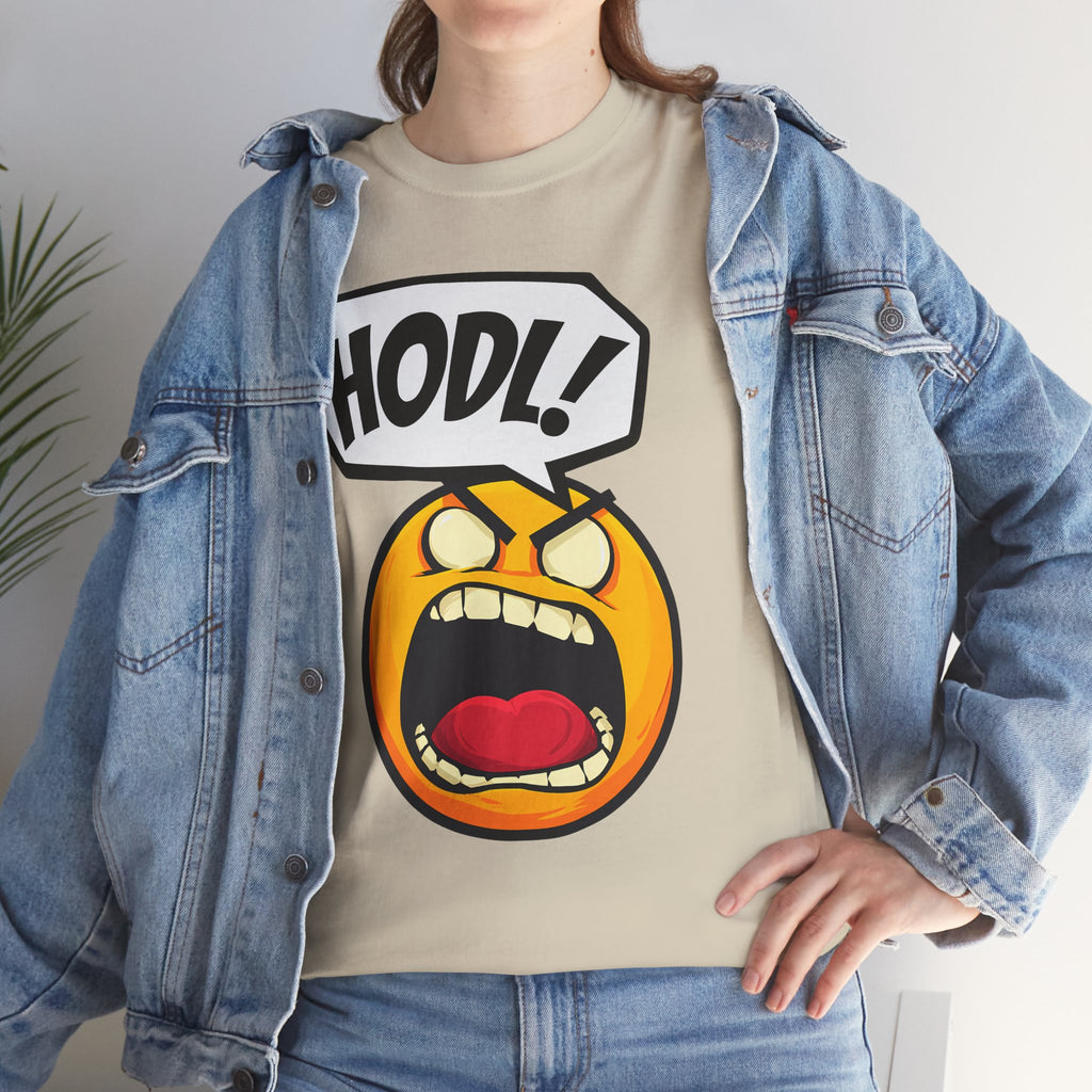 Bits Please HODL Collection, Heavy Cotton Tee, Unisex
