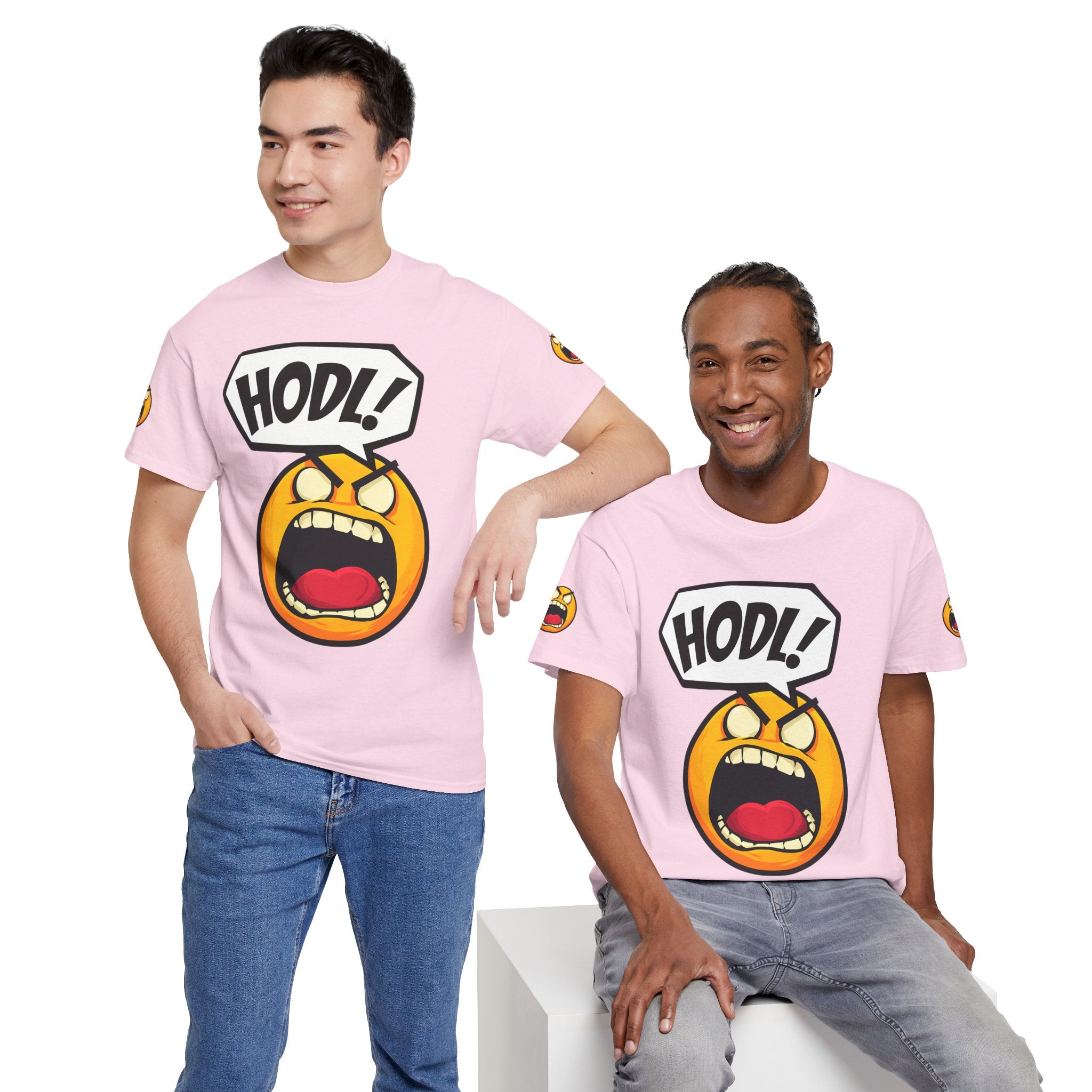 Bits Please HODL Collection, Heavy Cotton Tee, Unisex