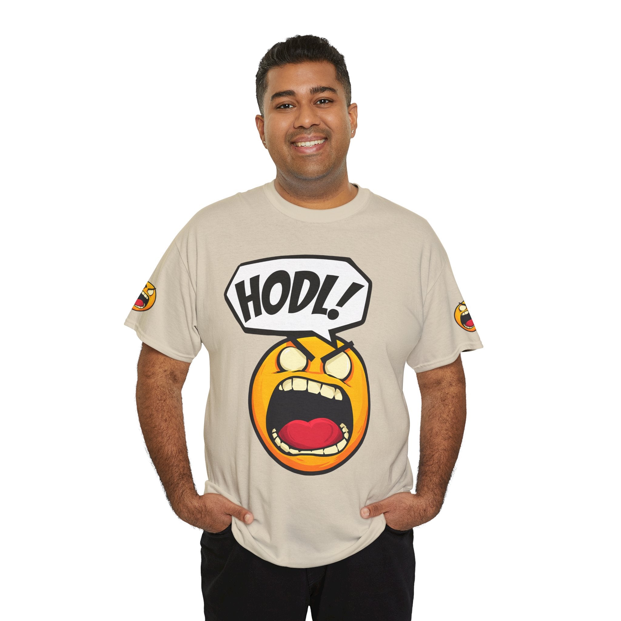 Bits Please HODL Collection, Heavy Cotton Tee, Unisex