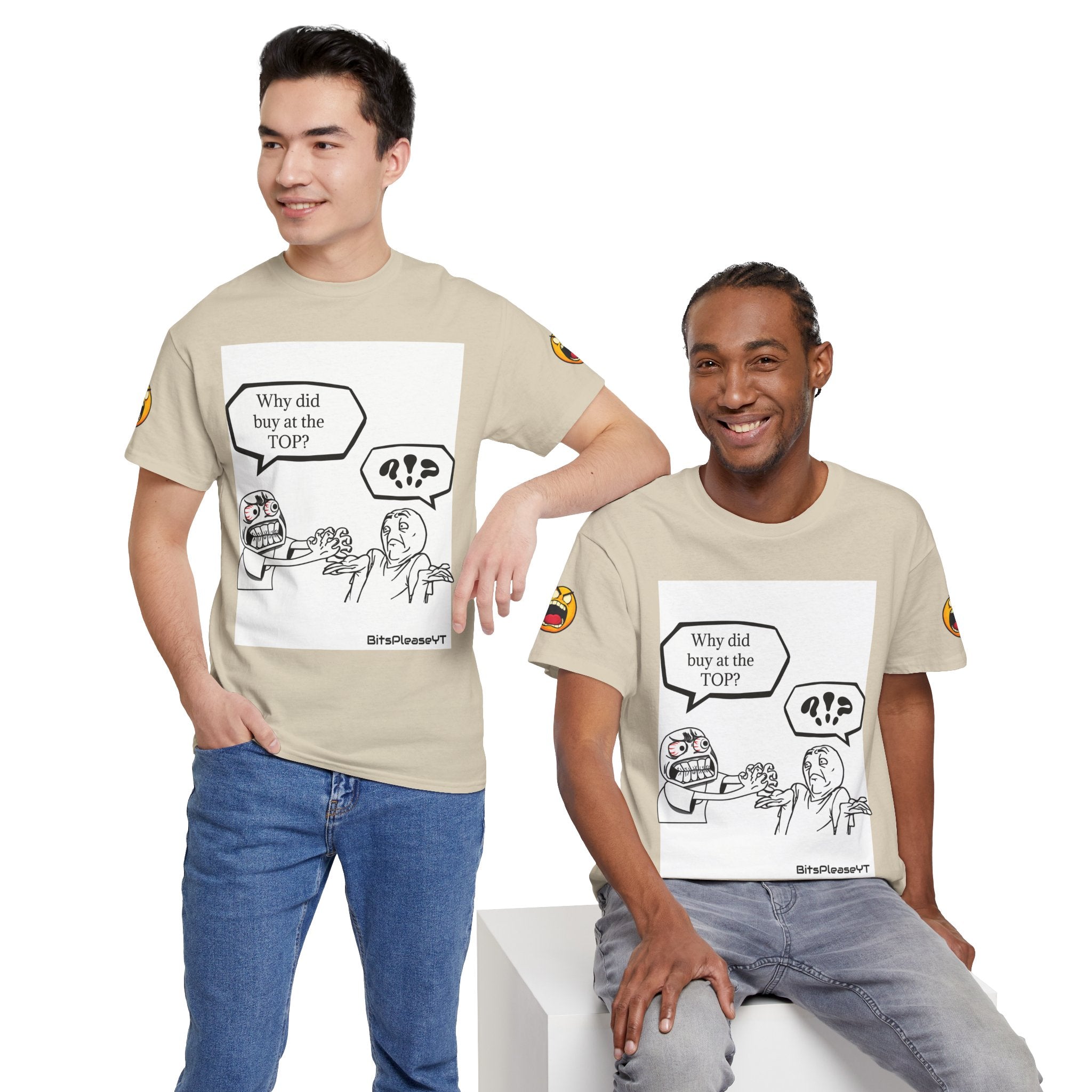Meme T-Shirt Collection Created by Bits Please, Heavy Cotton Tee, Unisex