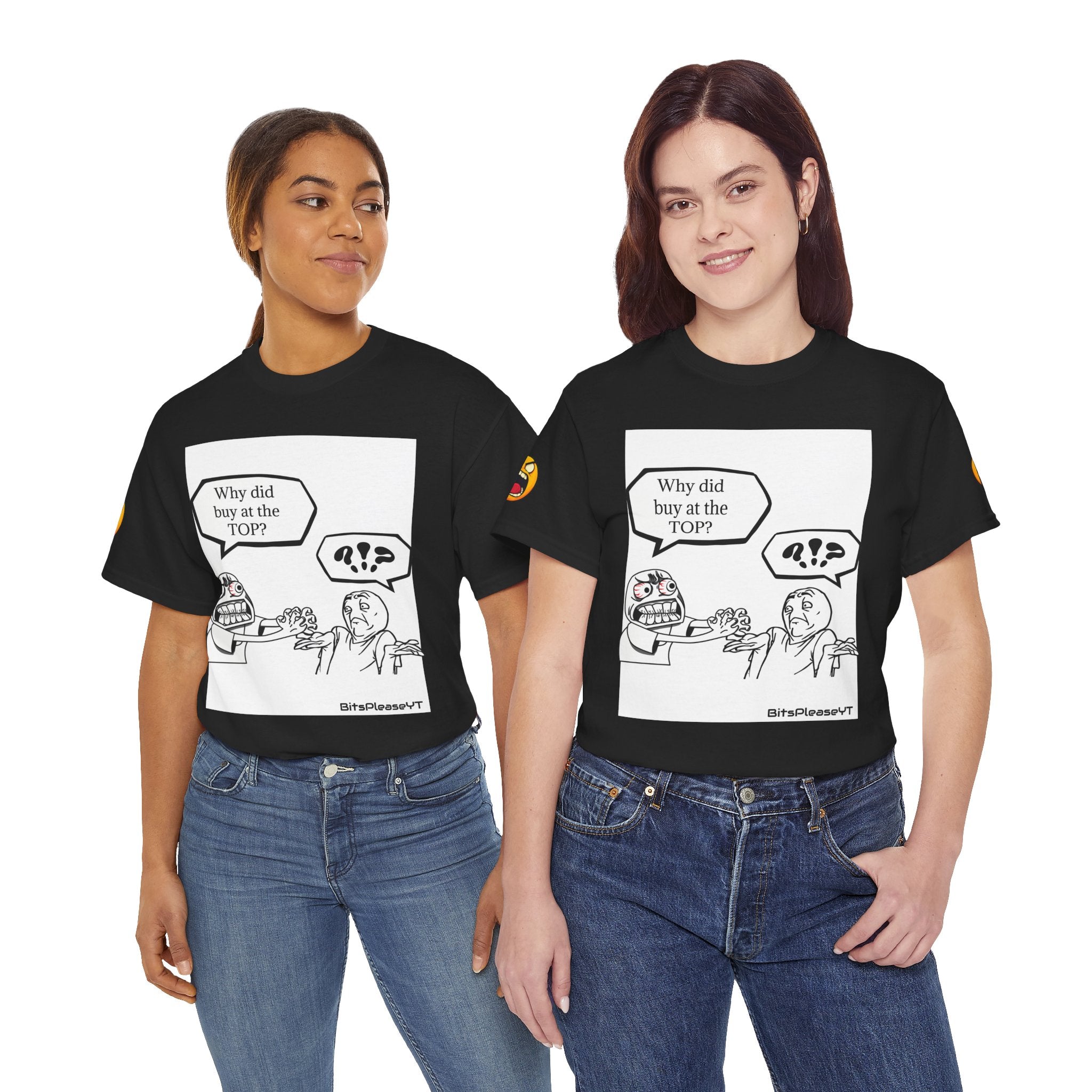 Meme T-Shirt Collection Created by Bits Please, Heavy Cotton Tee, Unisex