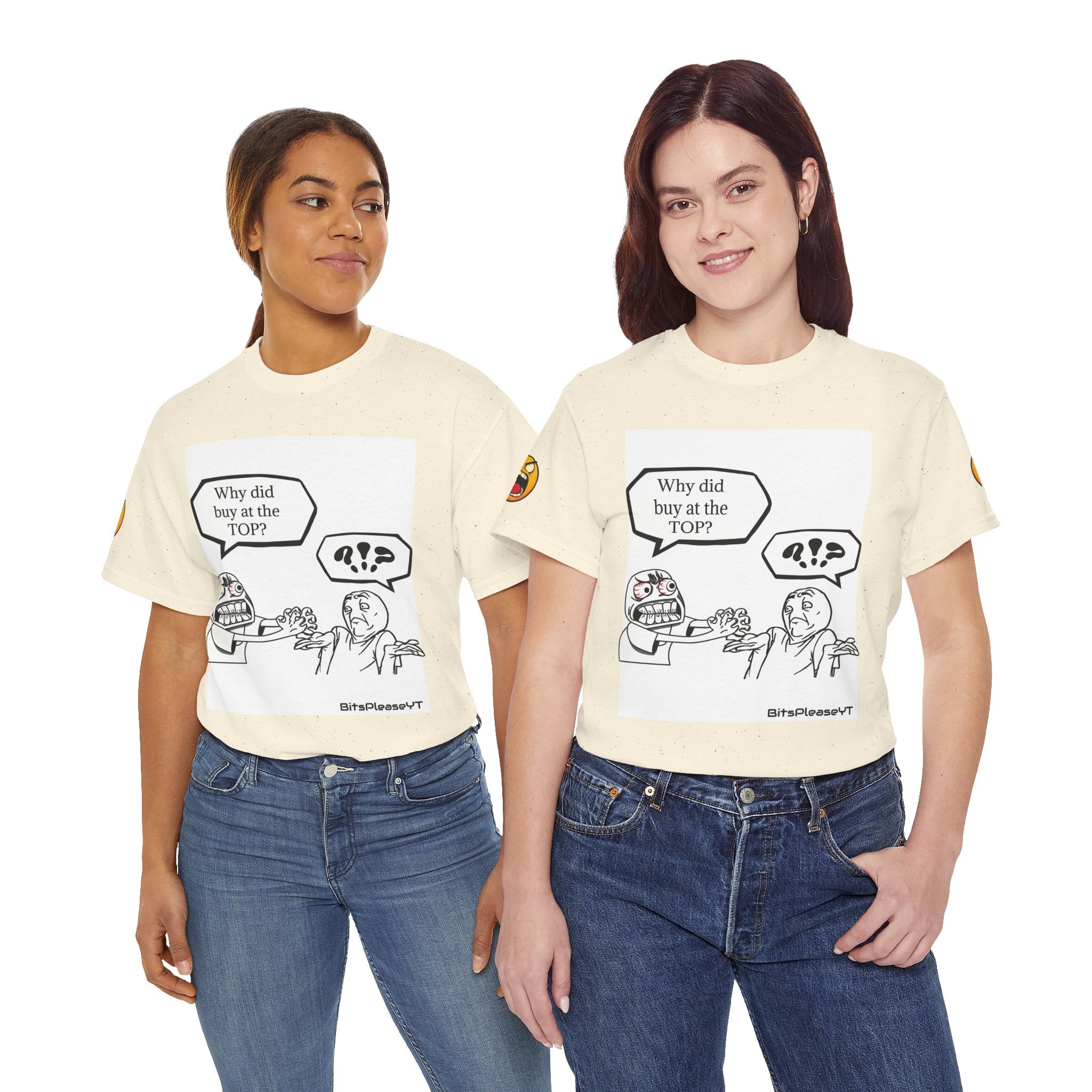 Meme T-Shirt Collection Created by Bits Please, Heavy Cotton Tee, Unisex