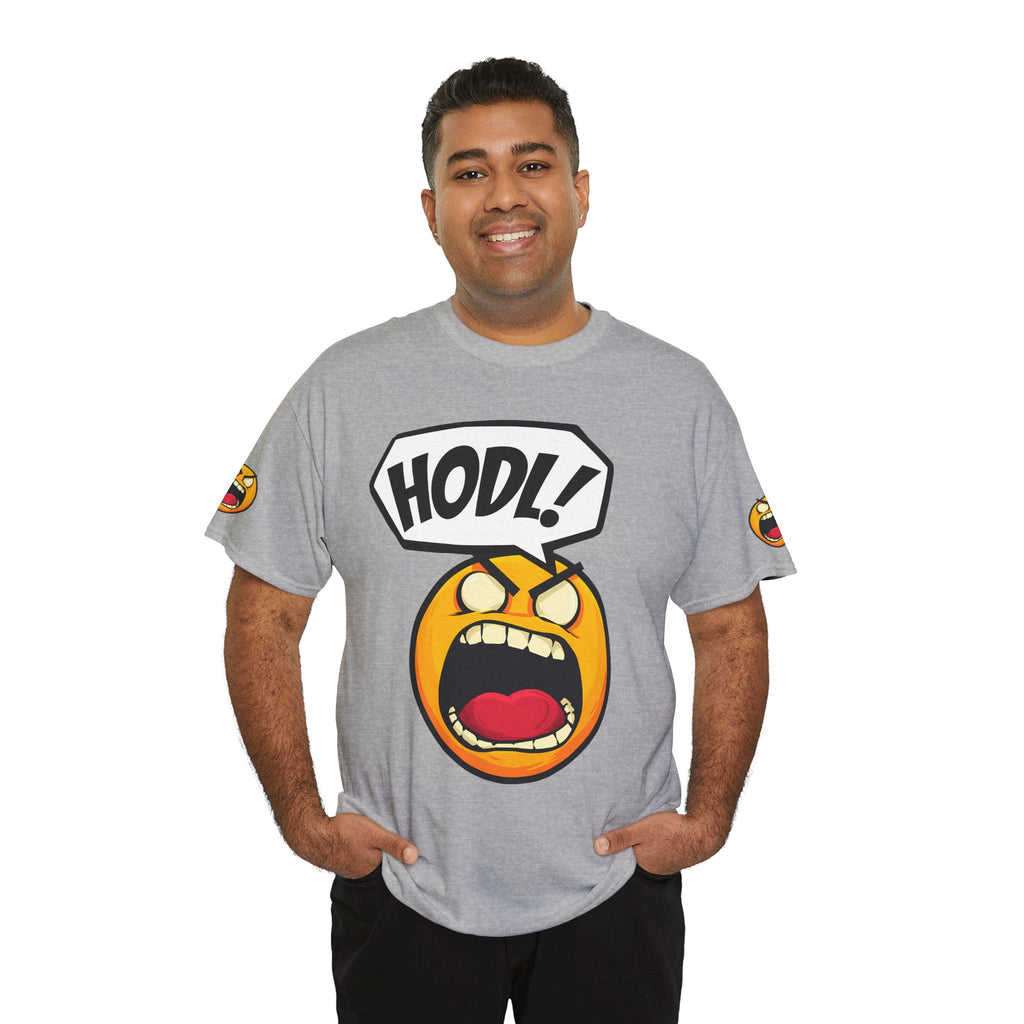 Bits Please HODL Collection, Heavy Cotton Tee, Unisex