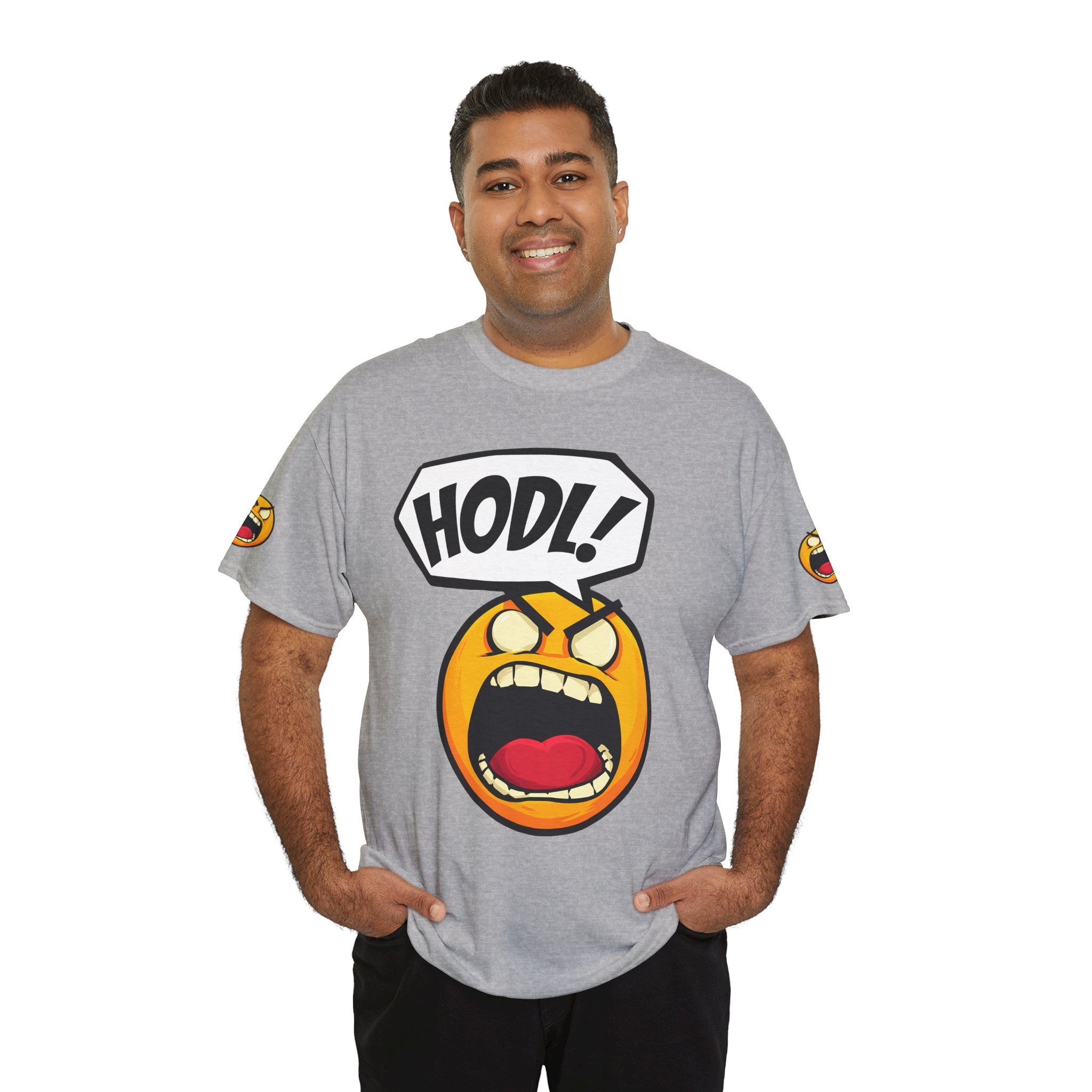 Bits Please HODL Collection, Heavy Cotton Tee, Unisex