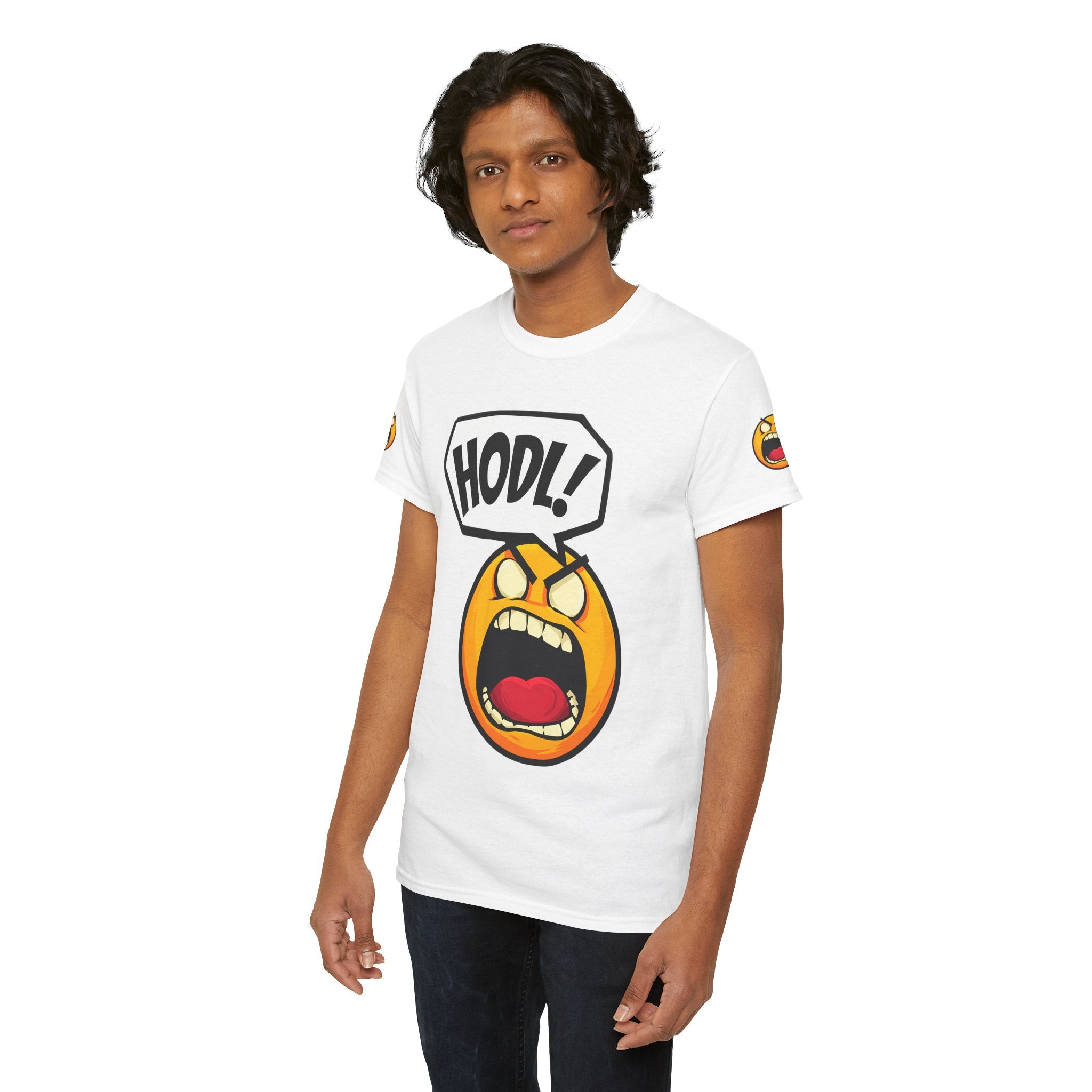 Bits Please HODL Collection, Heavy Cotton Tee, Unisex