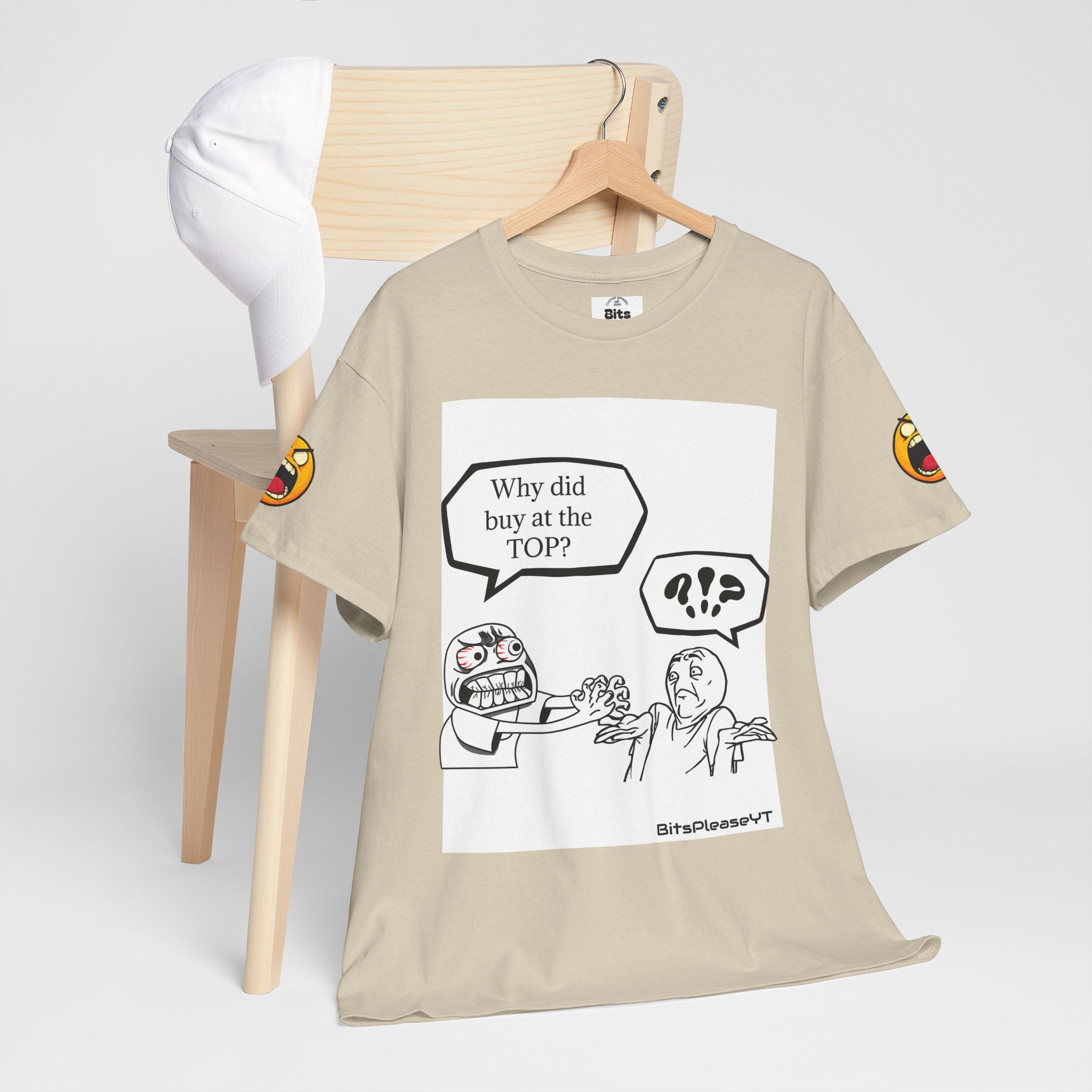 Meme T-Shirt Collection Created by Bits Please, Heavy Cotton Tee, Unisex