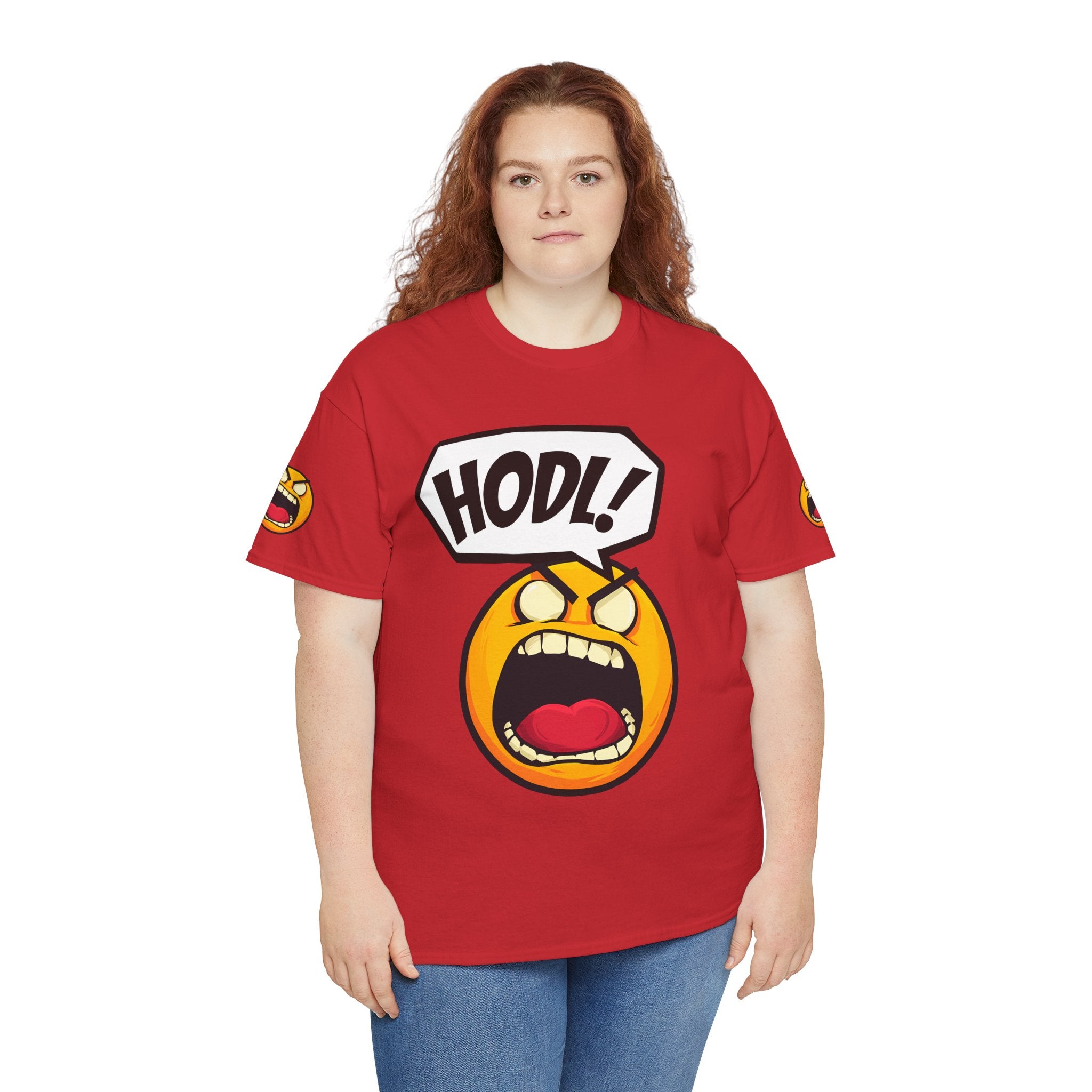 Bits Please HODL Collection, Heavy Cotton Tee, Unisex