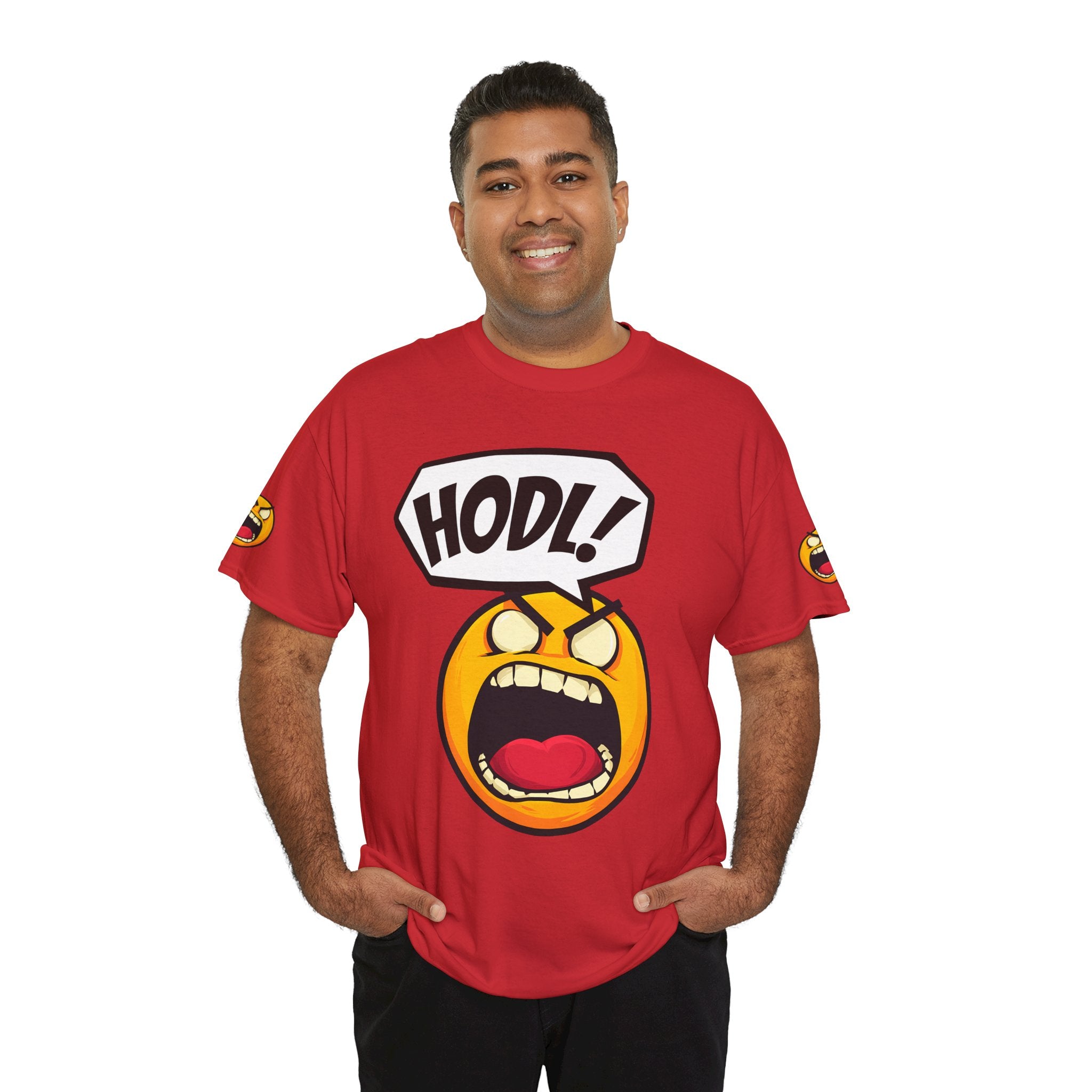Bits Please HODL Collection, Heavy Cotton Tee, Unisex