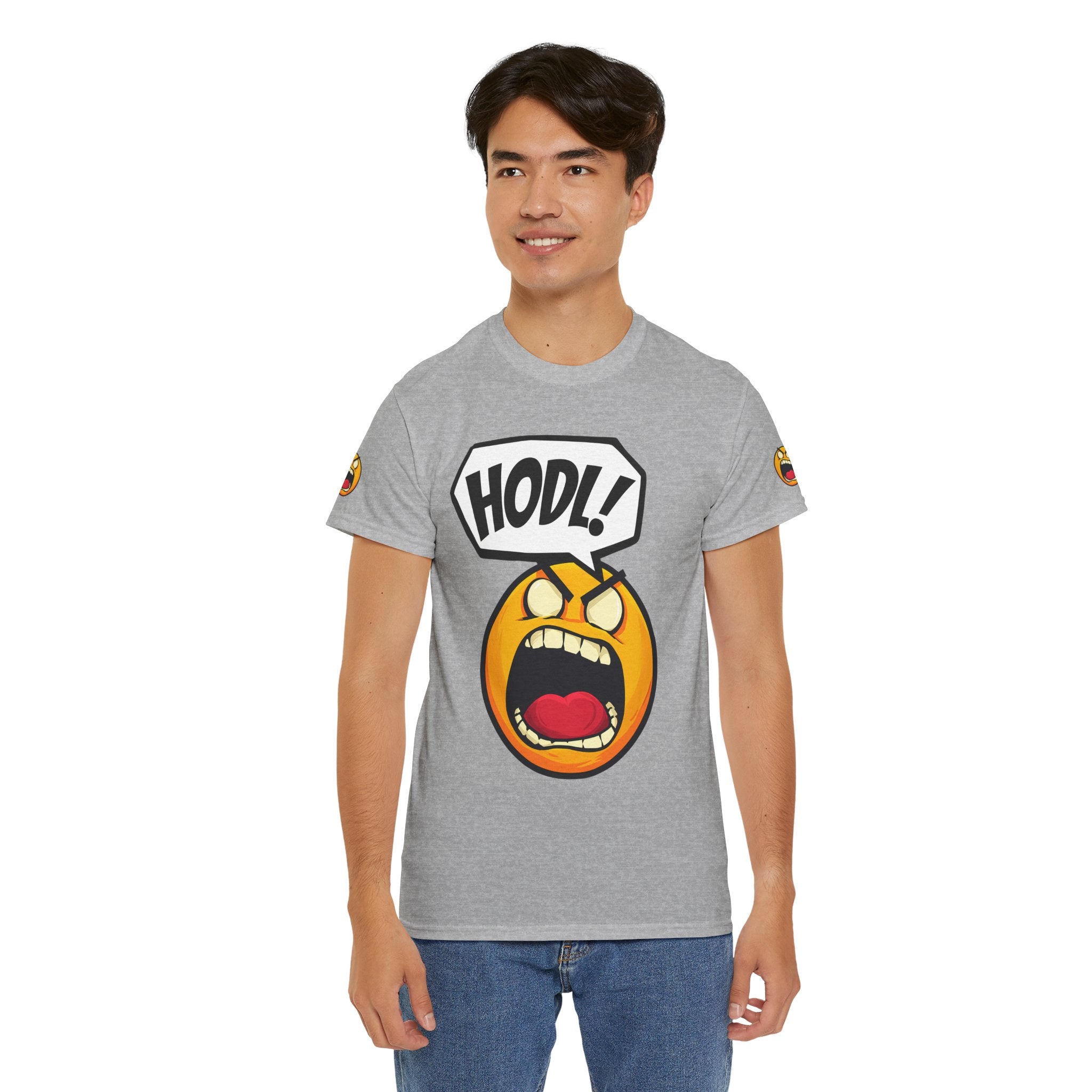 Bits Please HODL Collection, Heavy Cotton Tee, Unisex