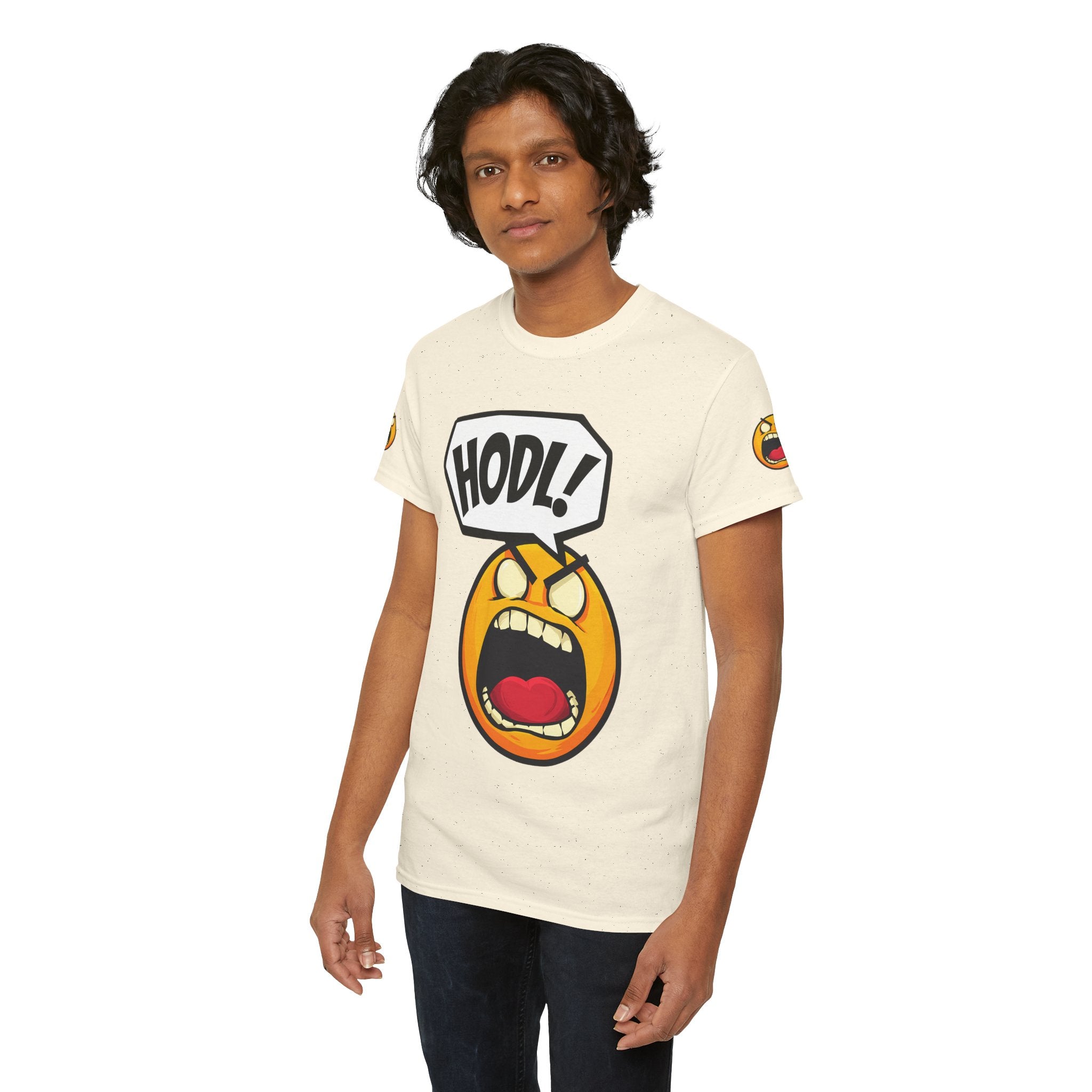 Bits Please HODL Collection, Heavy Cotton Tee, Unisex